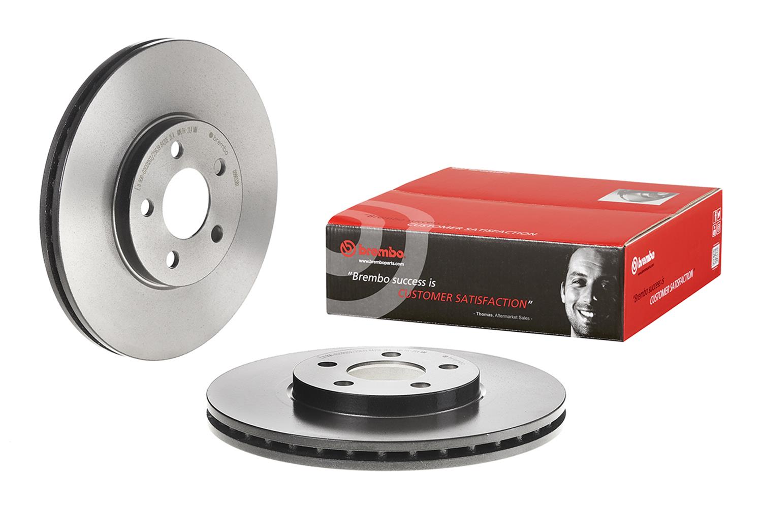 Brembo Premium UV Coated Brake Rotors 09.9133.81