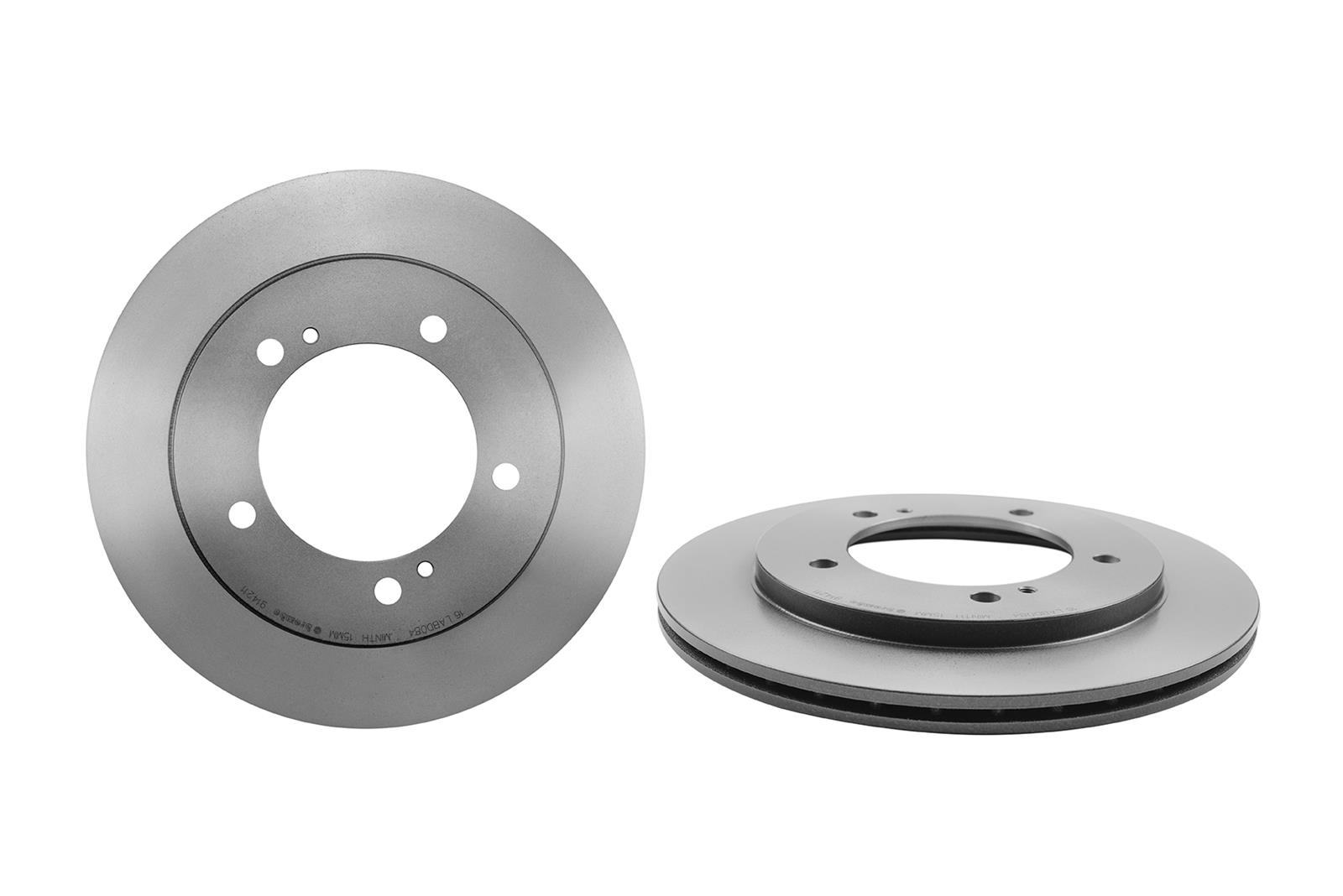 Brembo Premium UV Coated Brake Rotors 09.9142.11