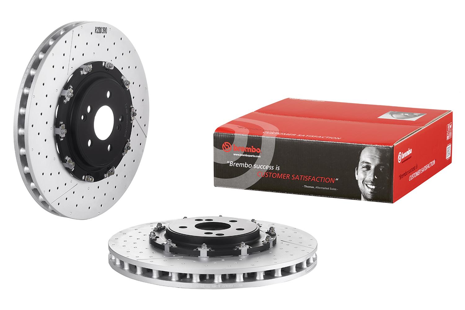 Brembo Premium UV Coated Brake Rotors 09.9313.33