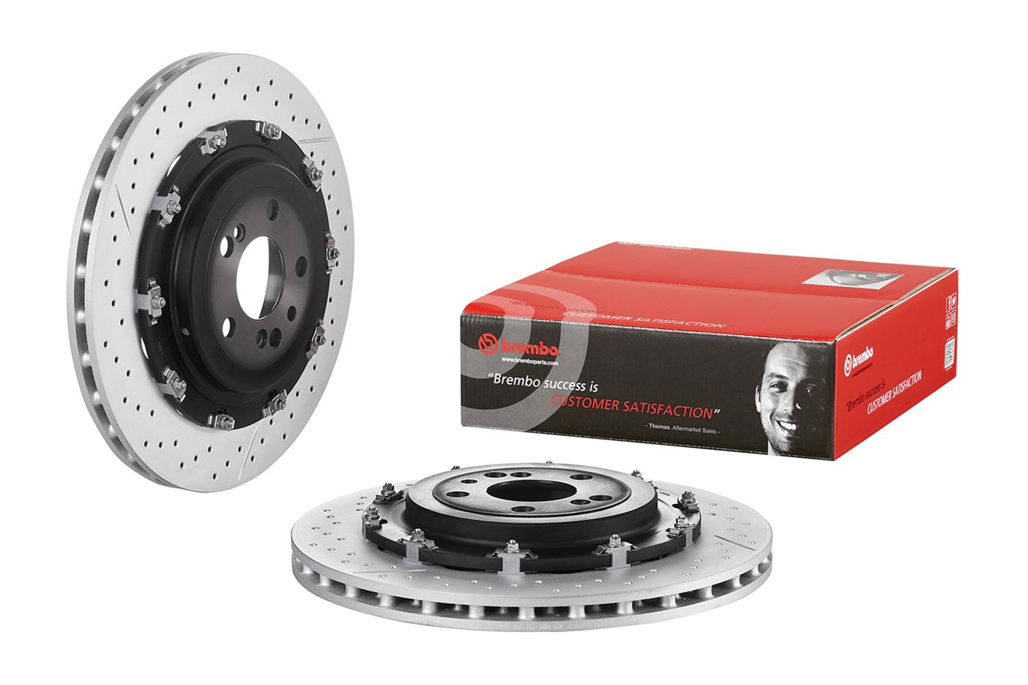 Brembo Premium UV Coated Brake Rotors 09.9315.23