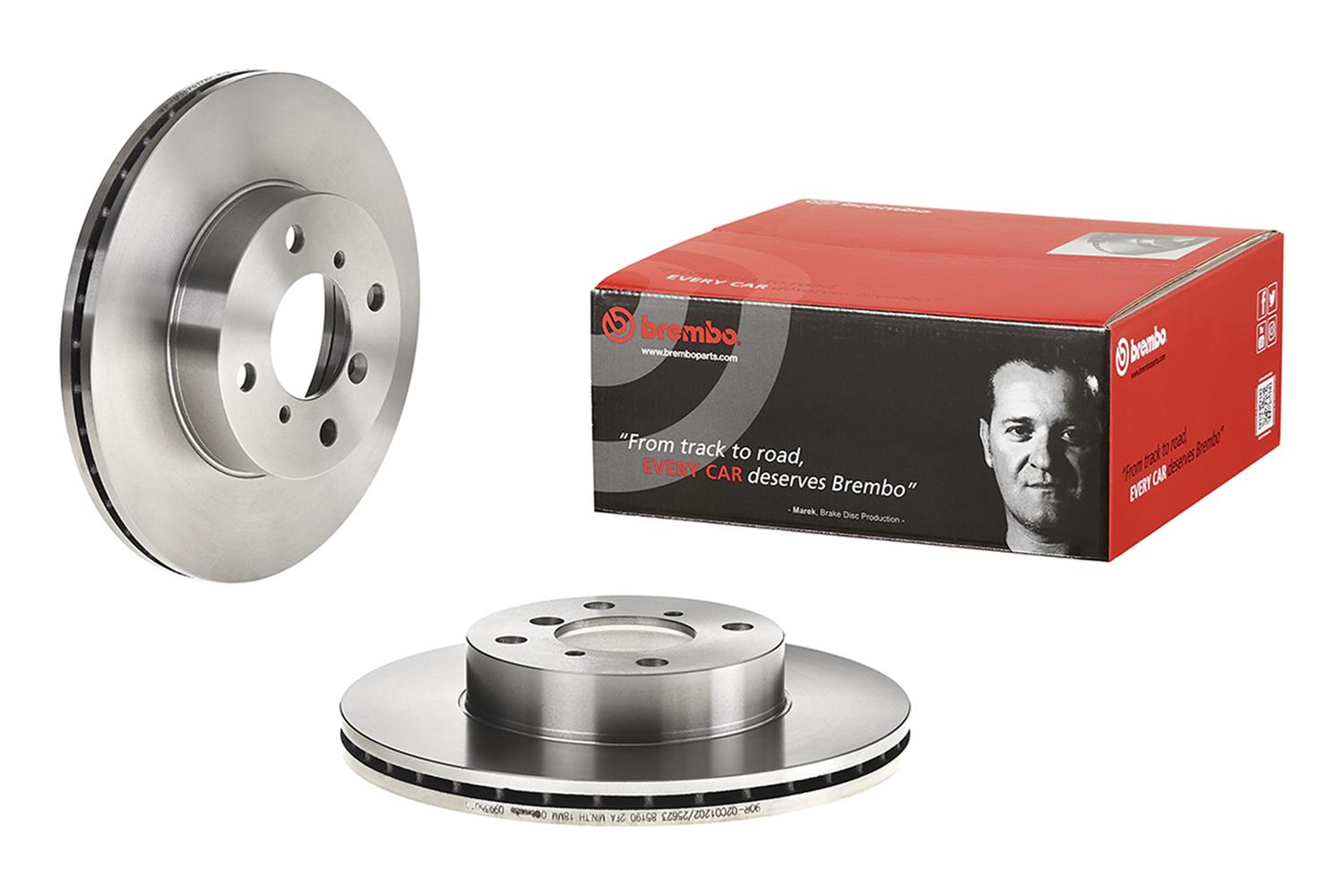 Brembo Premium UV Coated Brake Rotors 09.9350.10