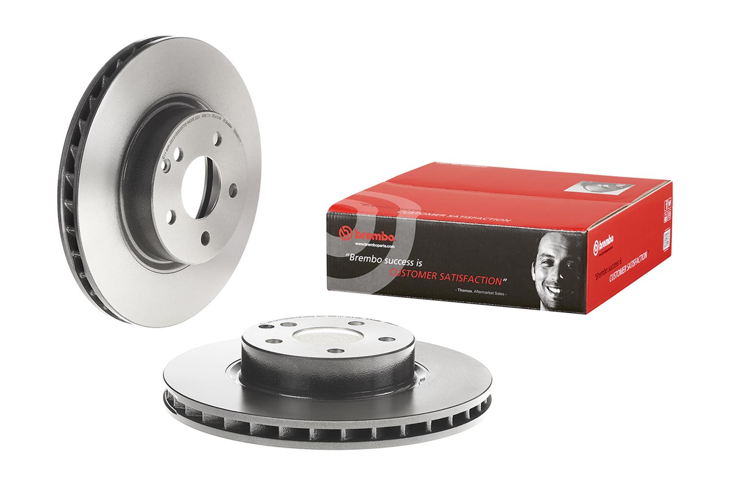 Brembo Premium UV Coated Brake Rotors 09.9481.11