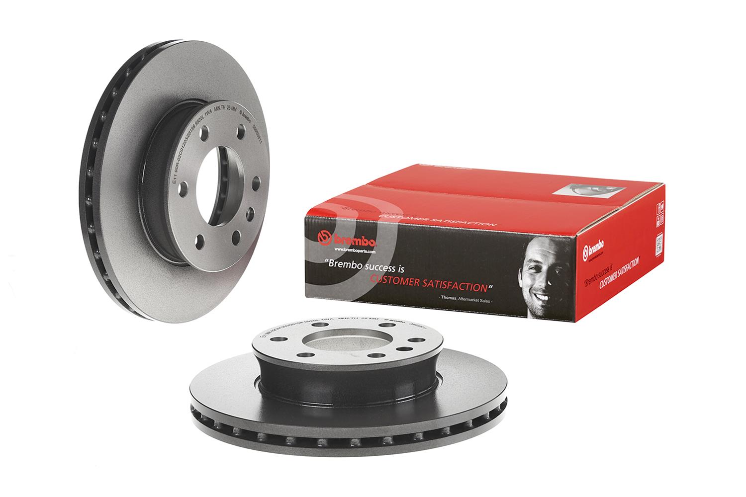 Brembo Premium UV Coated Brake Rotors 09.9508.11