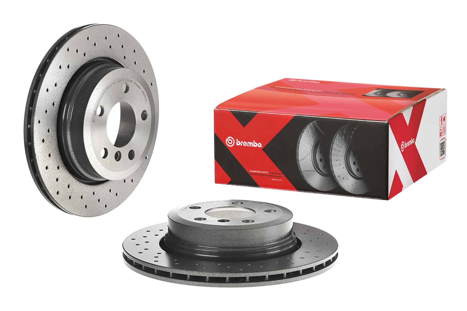 Brembo Premium UV Coated Brake Rotors 09.9573.1X