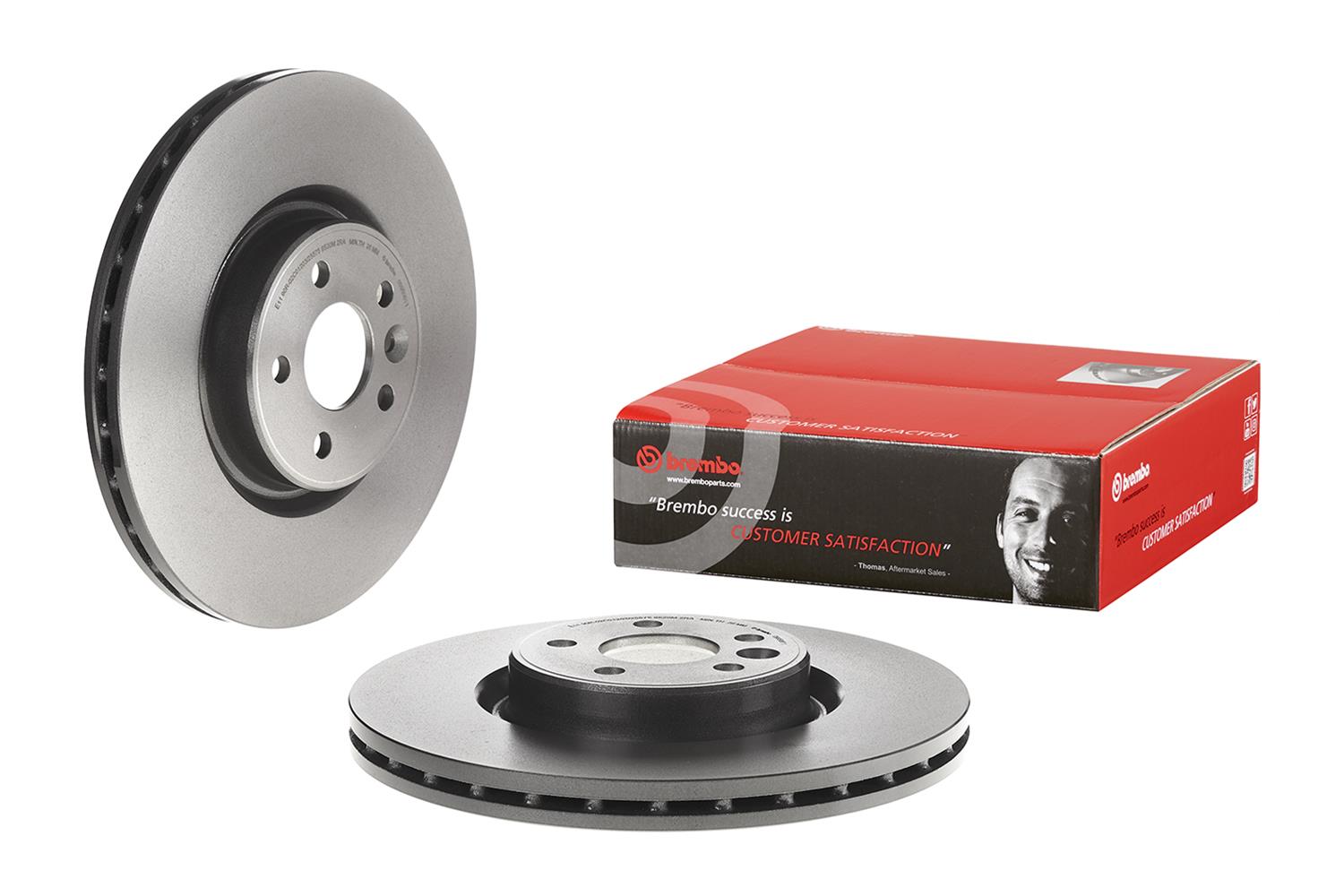 Brembo Premium UV Coated Brake Rotors 09.9586.11