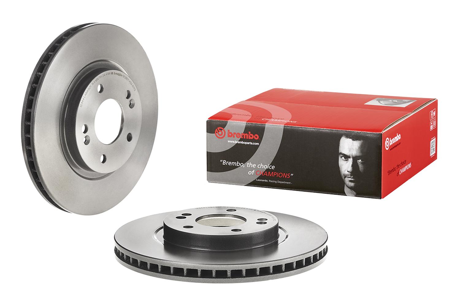 Brembo Premium UV Coated Brake Rotors 09.9598.11