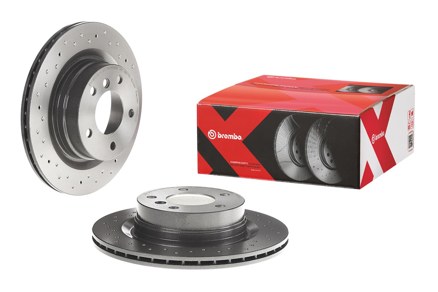 Brembo Premium UV Coated Brake Rotors 09.9793.1X