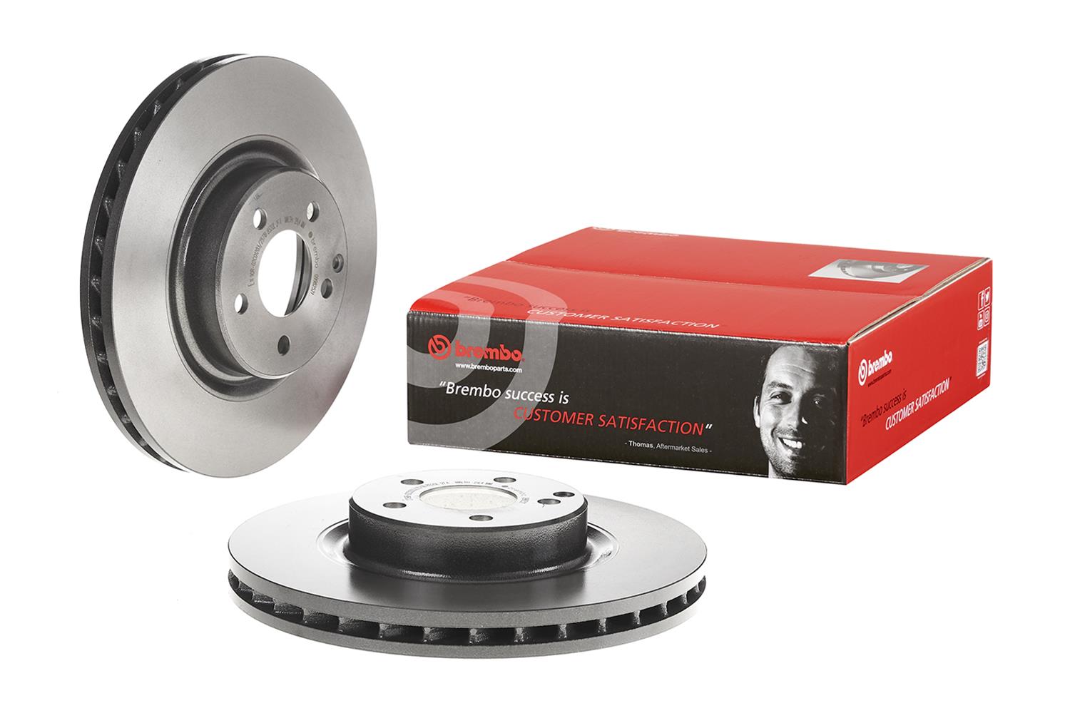 Brembo Premium UV Coated Brake Rotors 09.9825.21