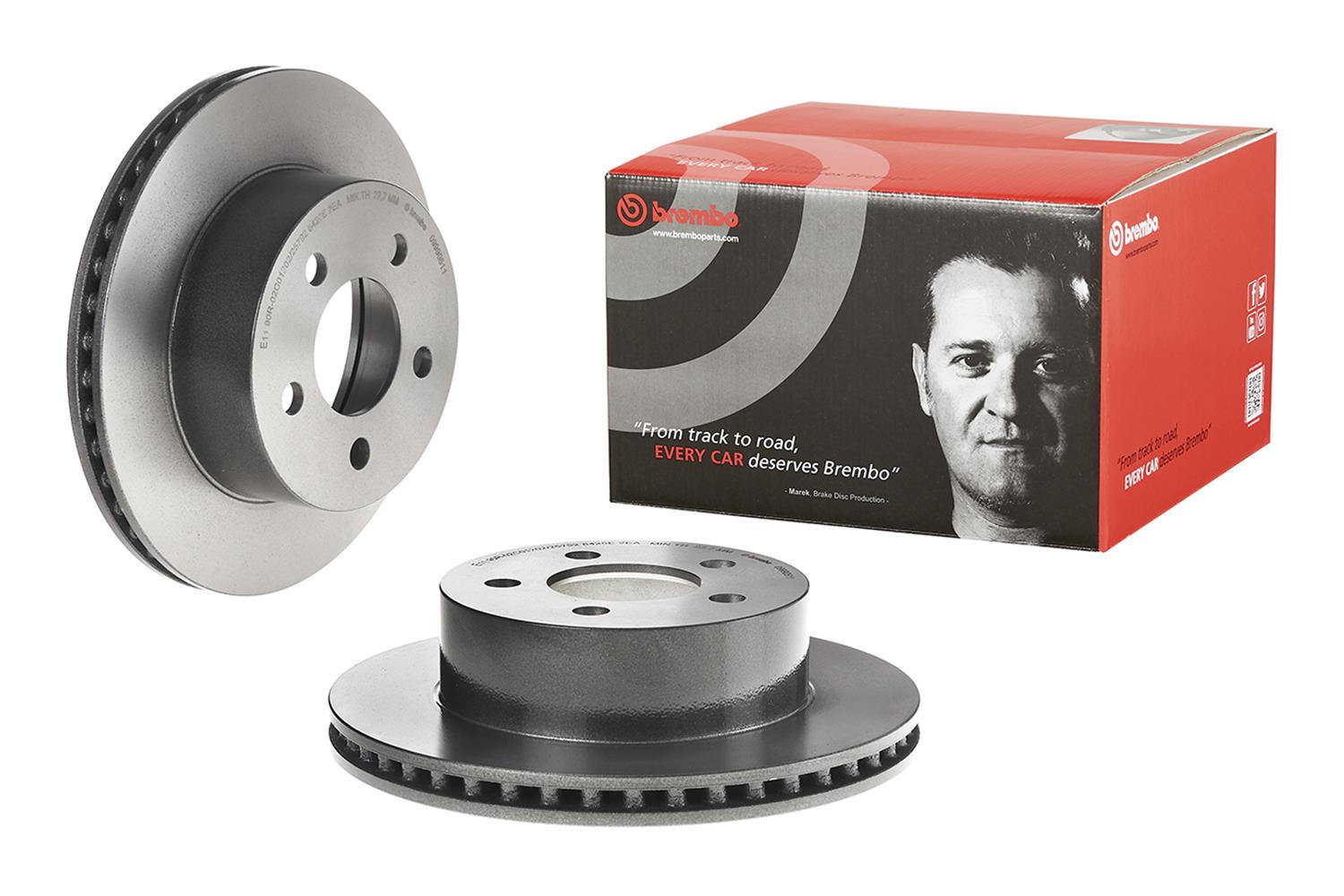 Brembo Premium UV Coated Brake Rotors 09.9905.11