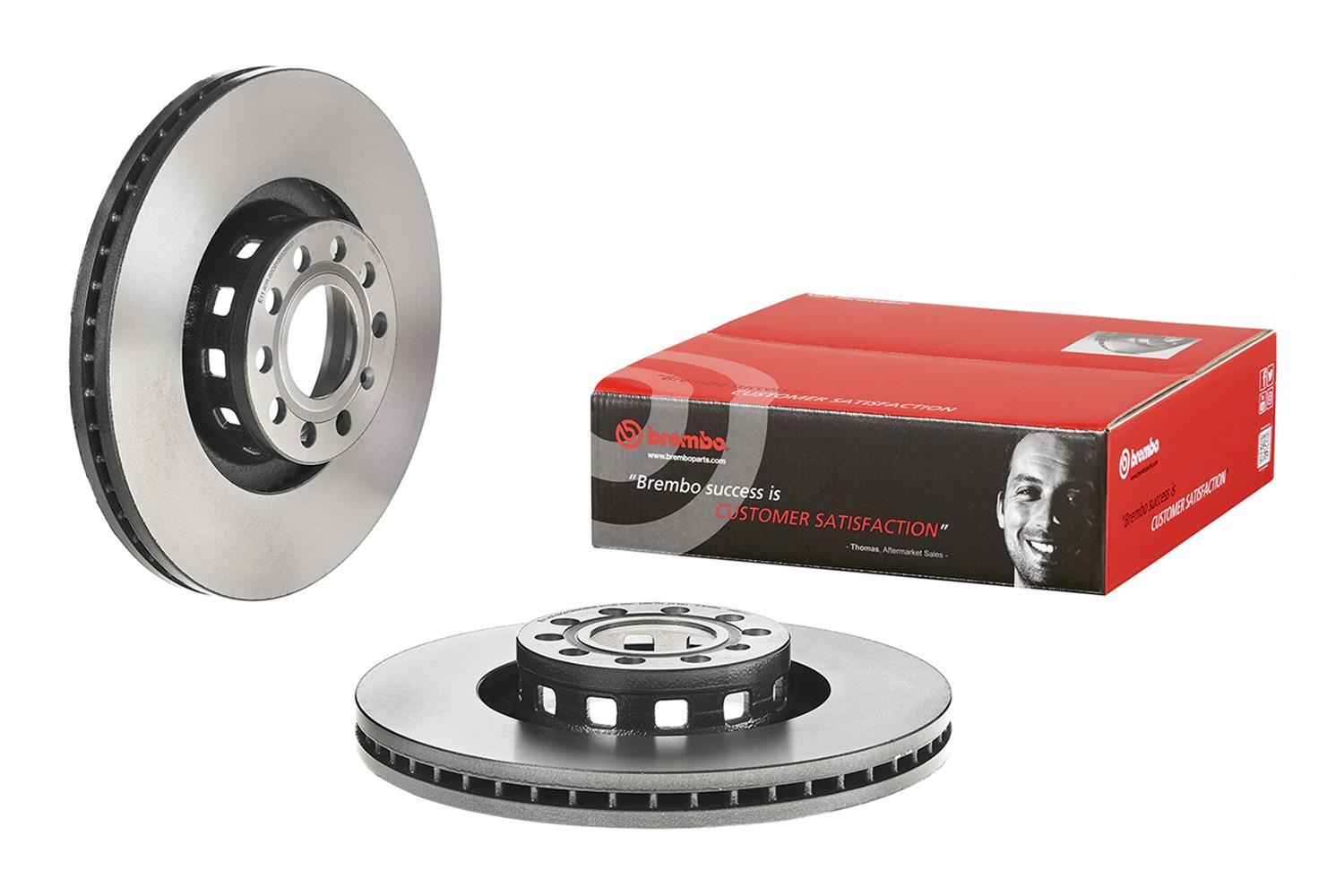 Brembo Premium UV Coated Brake Rotors 09.9911.11