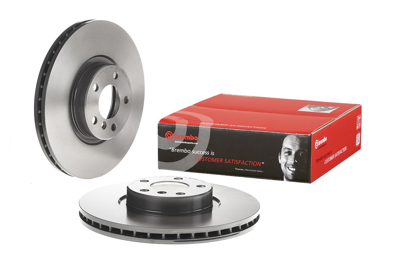 Brembo Premium UV Coated Brake Rotors 09.9922.11