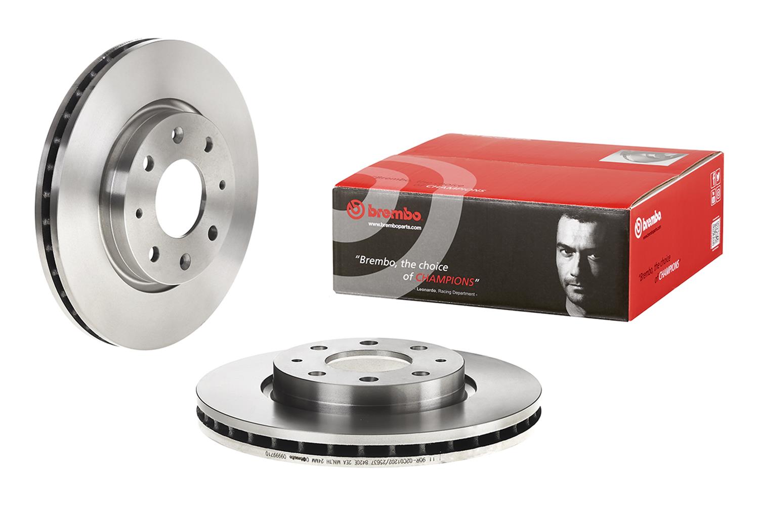 Brembo Premium UV Coated Brake Rotors 09.9997.10