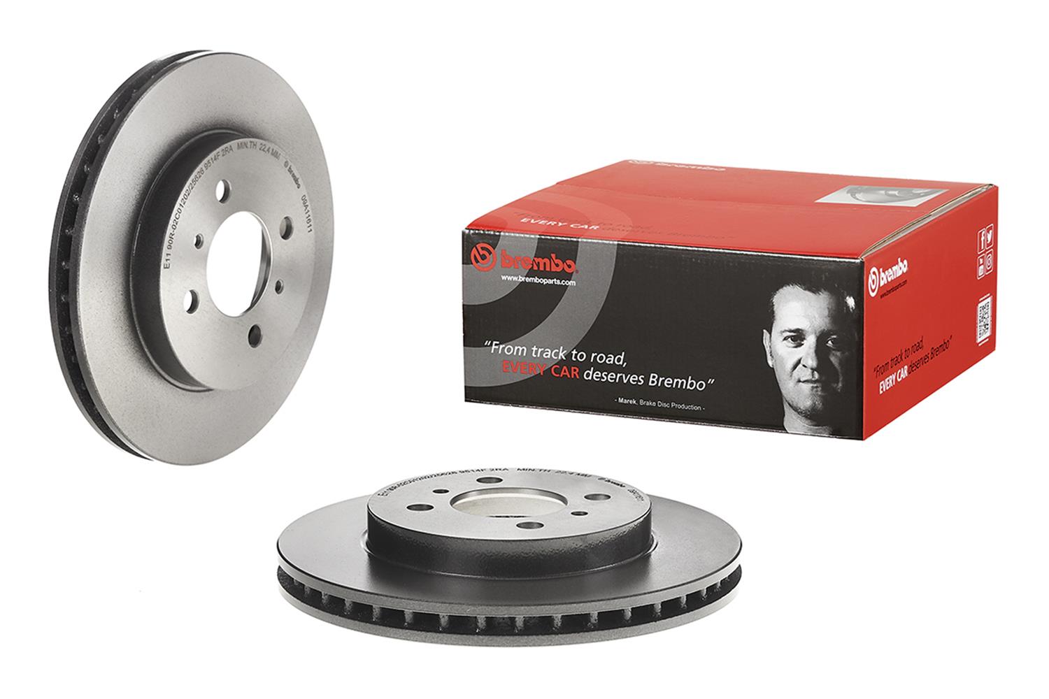 Brembo Premium UV Coated Brake Rotors 09.A116.11