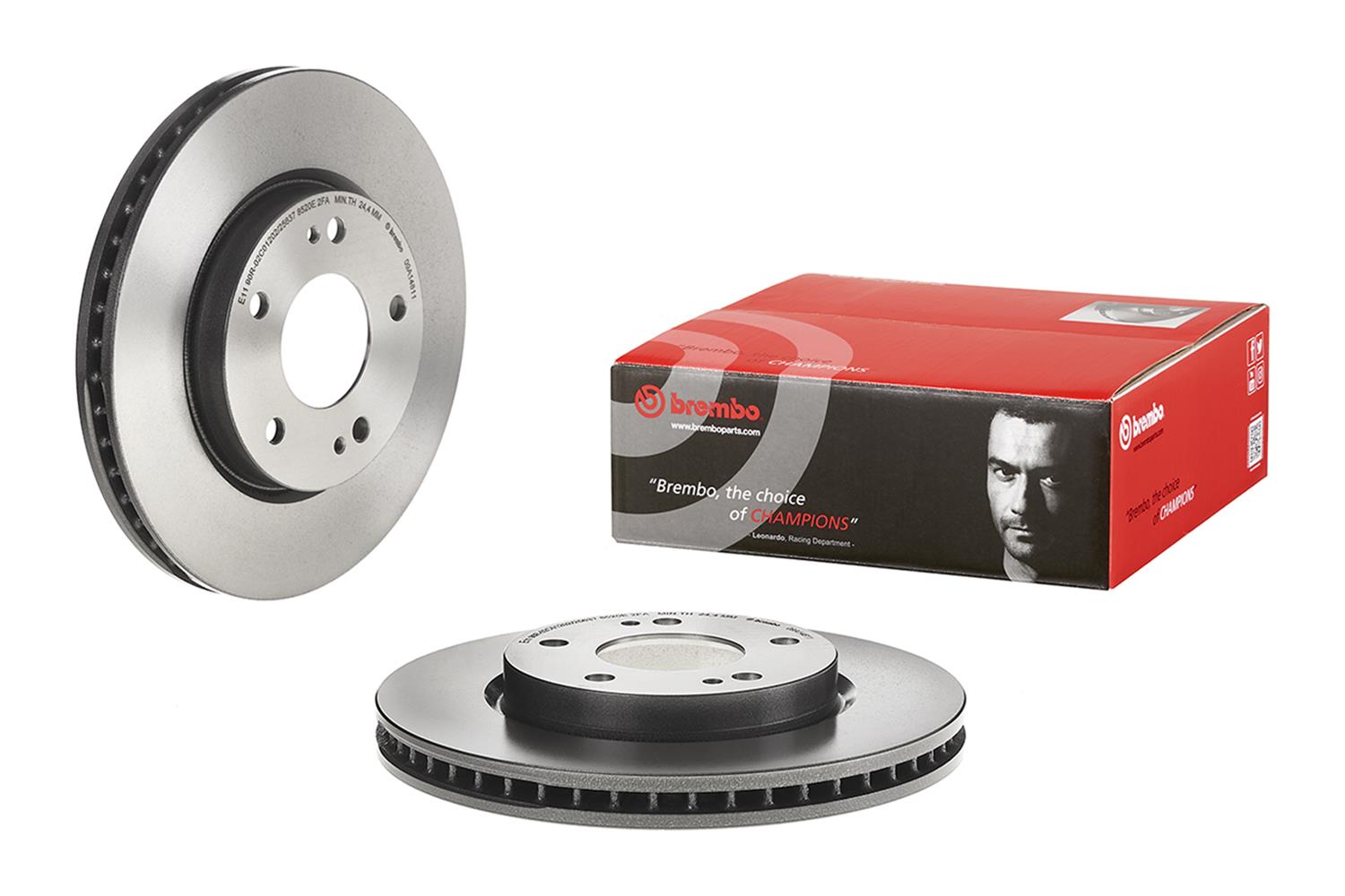 Brembo Premium UV Coated Brake Rotors 09.A148.11