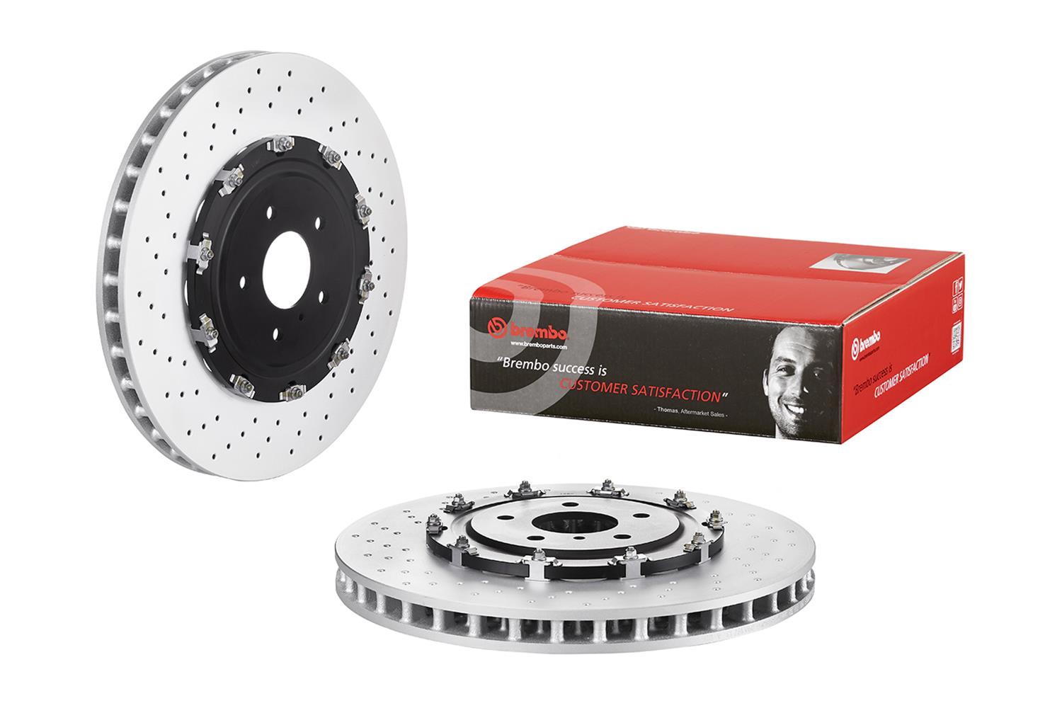 Brembo Premium UV Coated Brake Rotors 09.A187.13