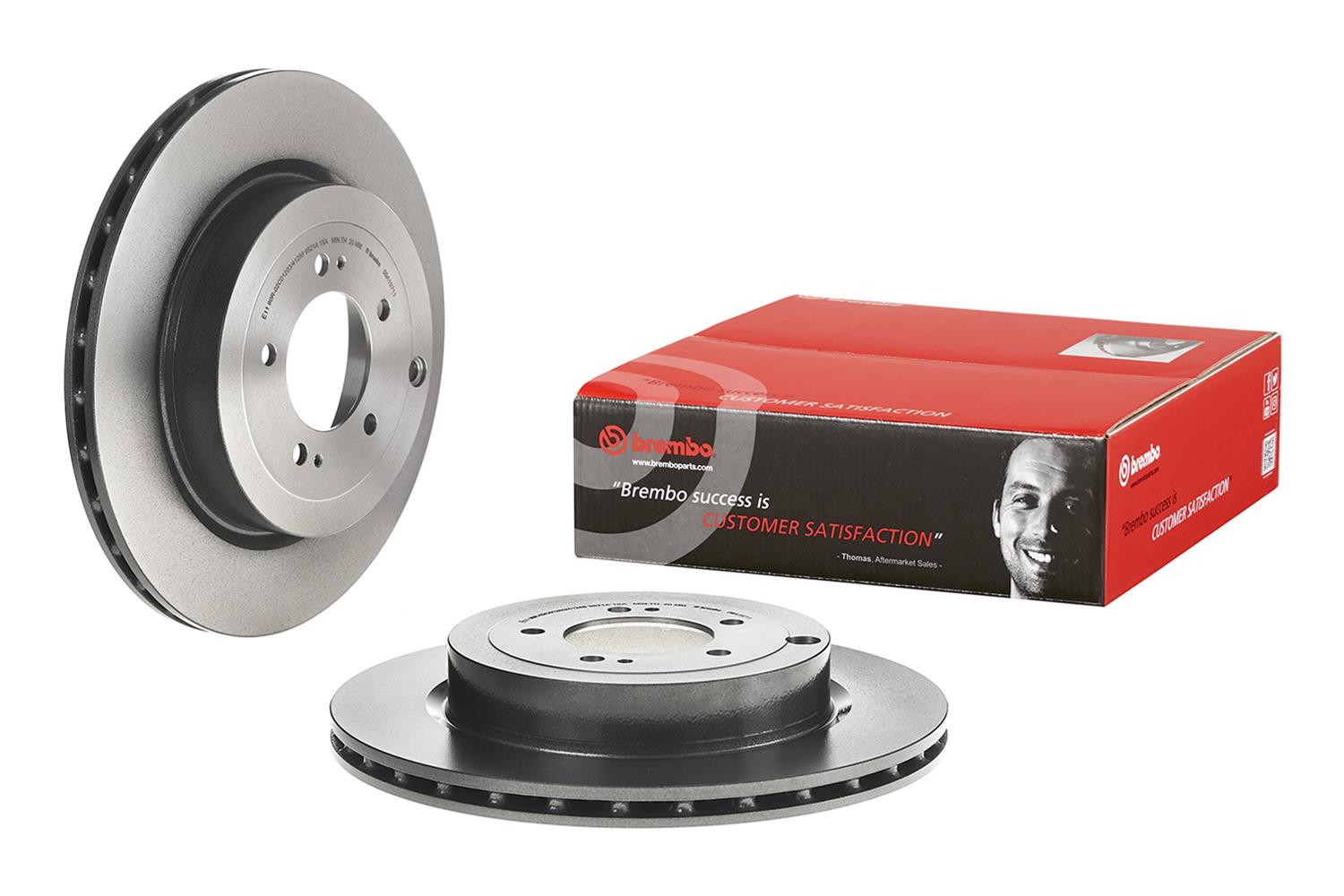 Brembo Premium UV Coated Brake Rotors 09.A197.11