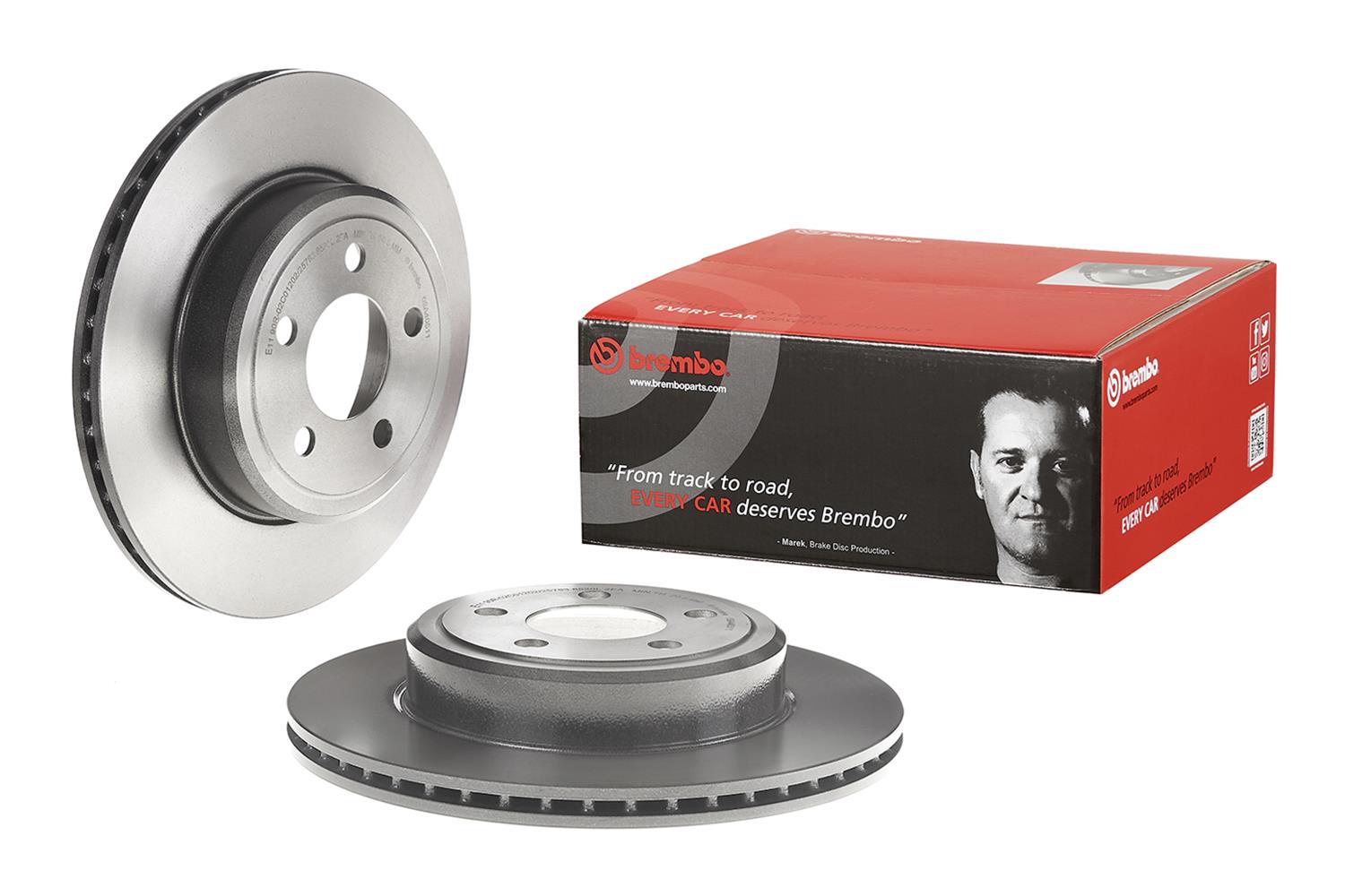 Brembo Premium UV Coated Brake Rotors 09.A405.11