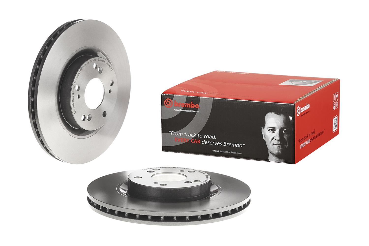 Brembo Premium UV Coated Brake Rotors 09.A407.11