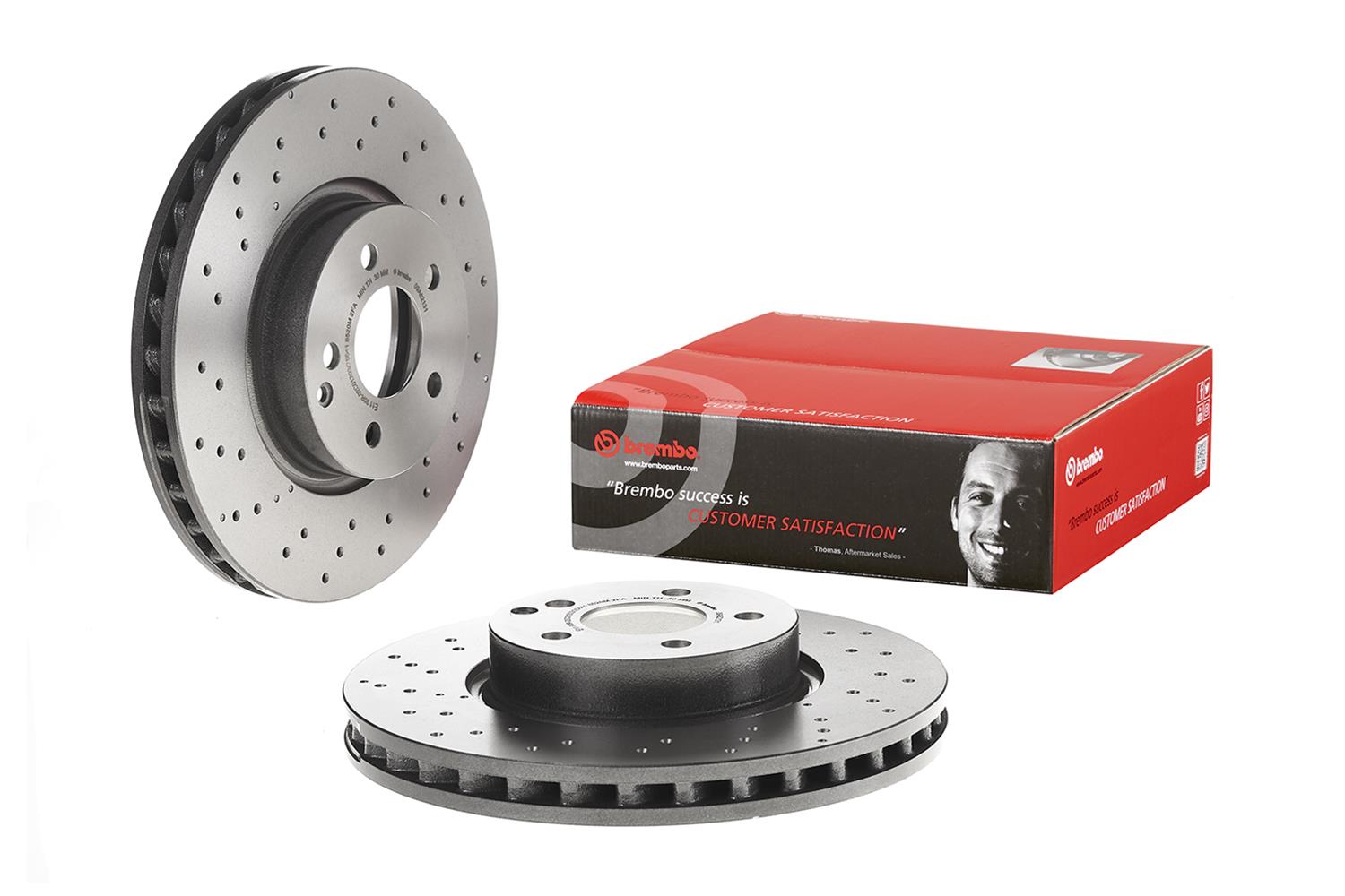 Brembo Premium UV Coated Brake Rotors 09.A621.31