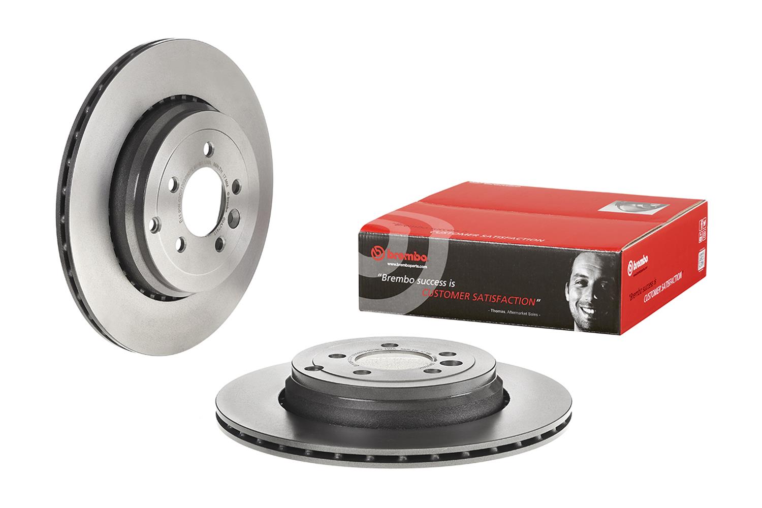 Brembo Premium UV Coated Brake Rotors 09.A774.11