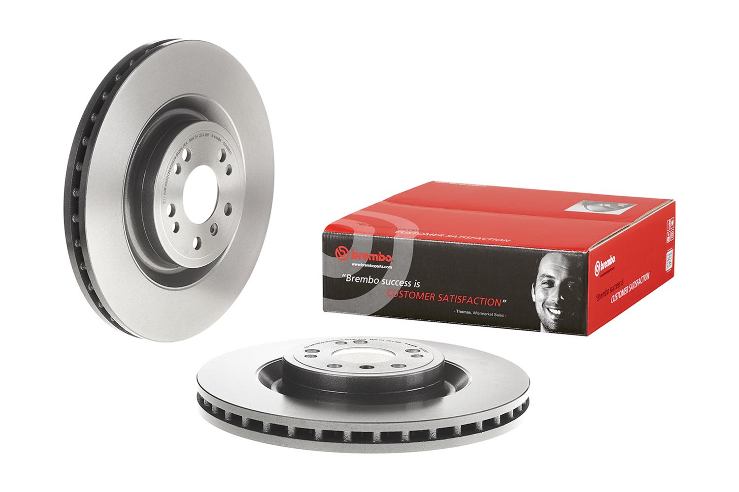 Brembo Premium UV Coated Brake Rotors 09.A958.11