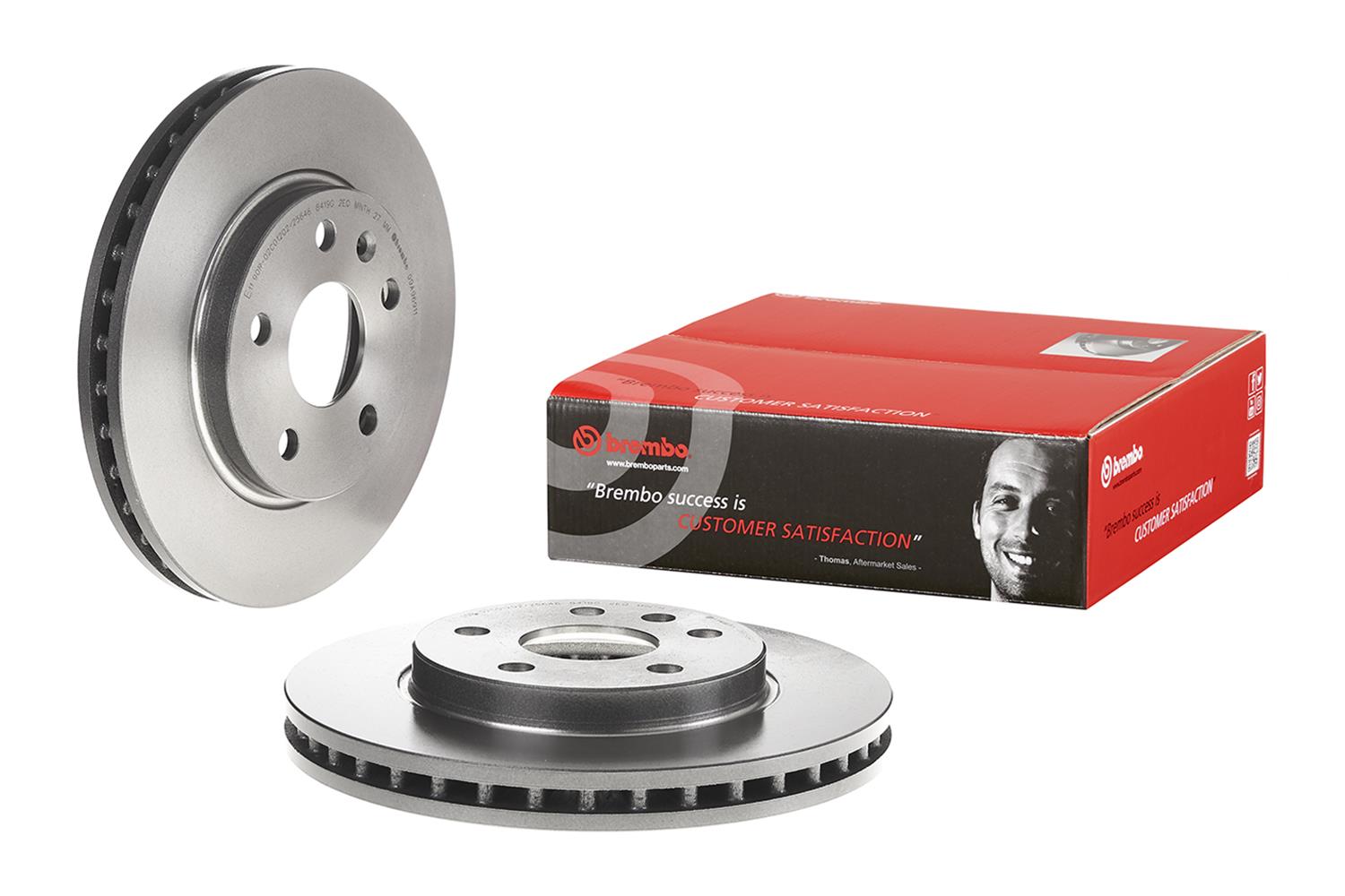 Brembo Premium UV Coated Brake Rotors 09.A969.11