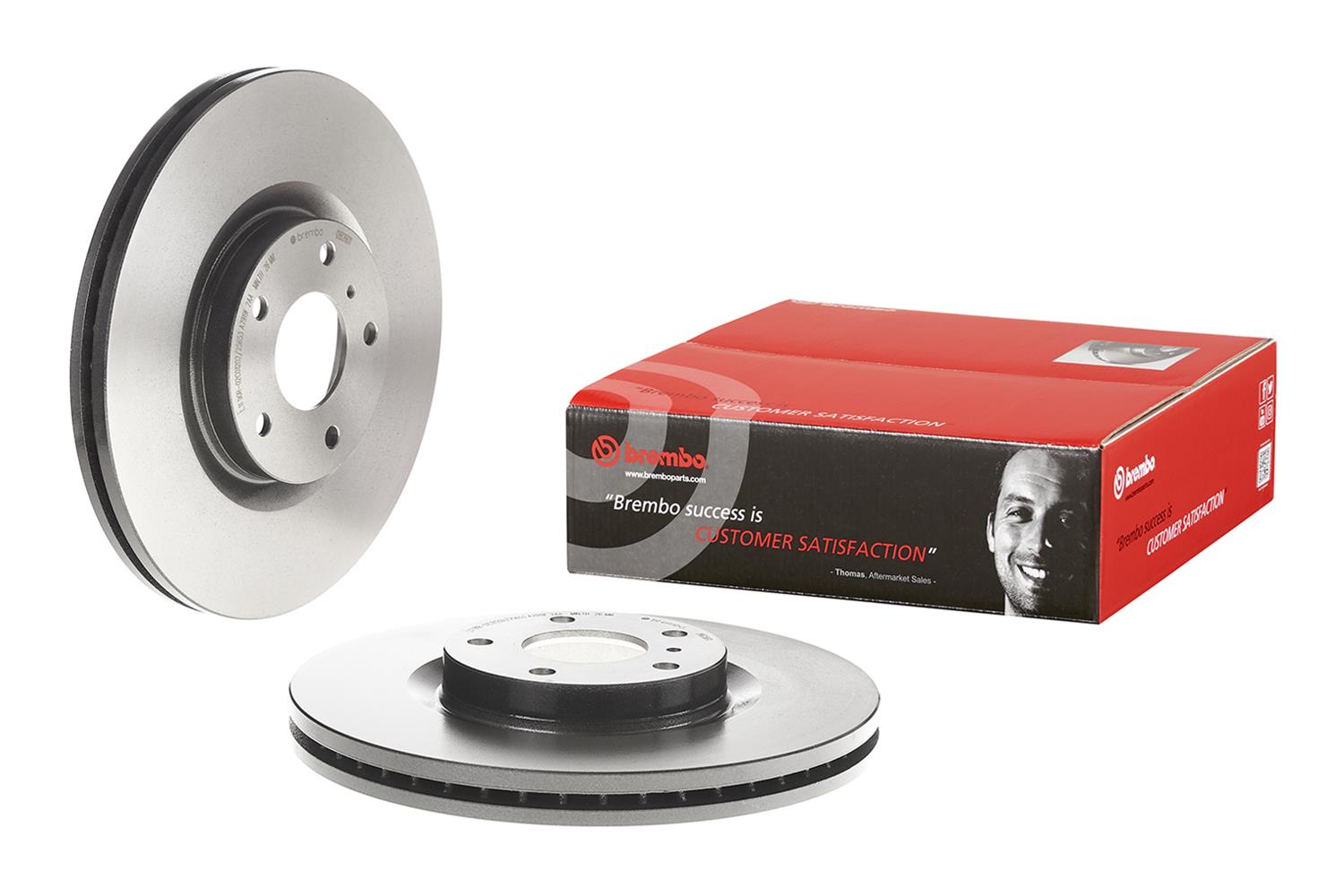 Brembo Premium UV Coated Brake Rotors 09.B266.11