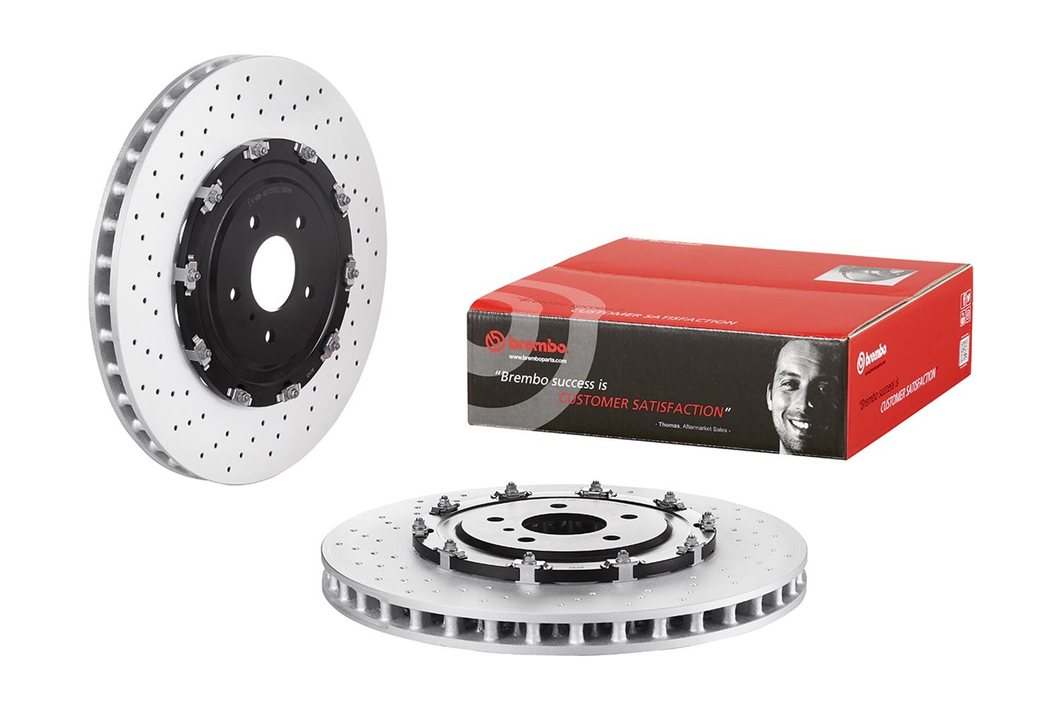 Brembo Disc Brake Pad and Rotor Kits KT04316