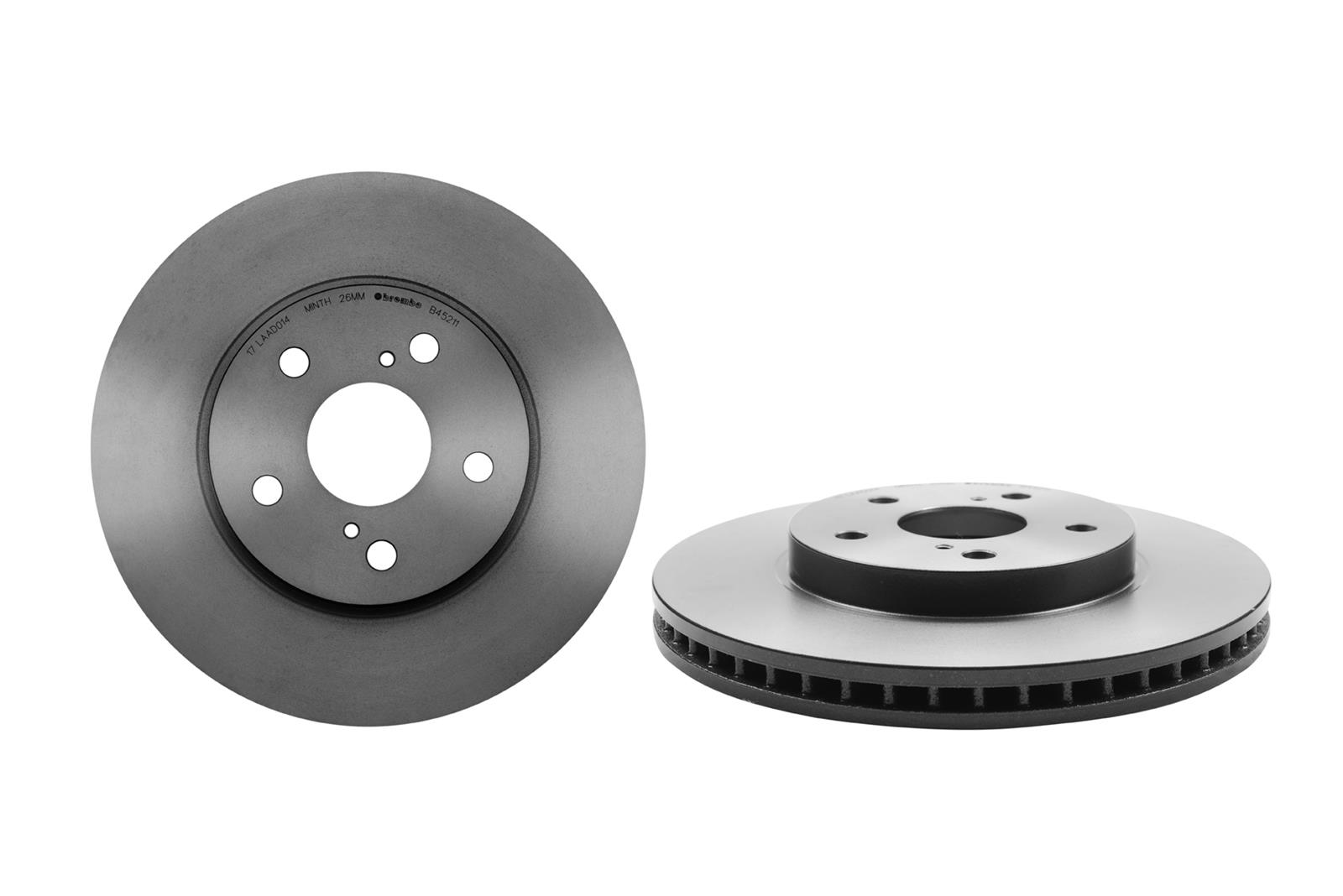 Brembo Premium UV Coated Brake Rotors 09.B452.11