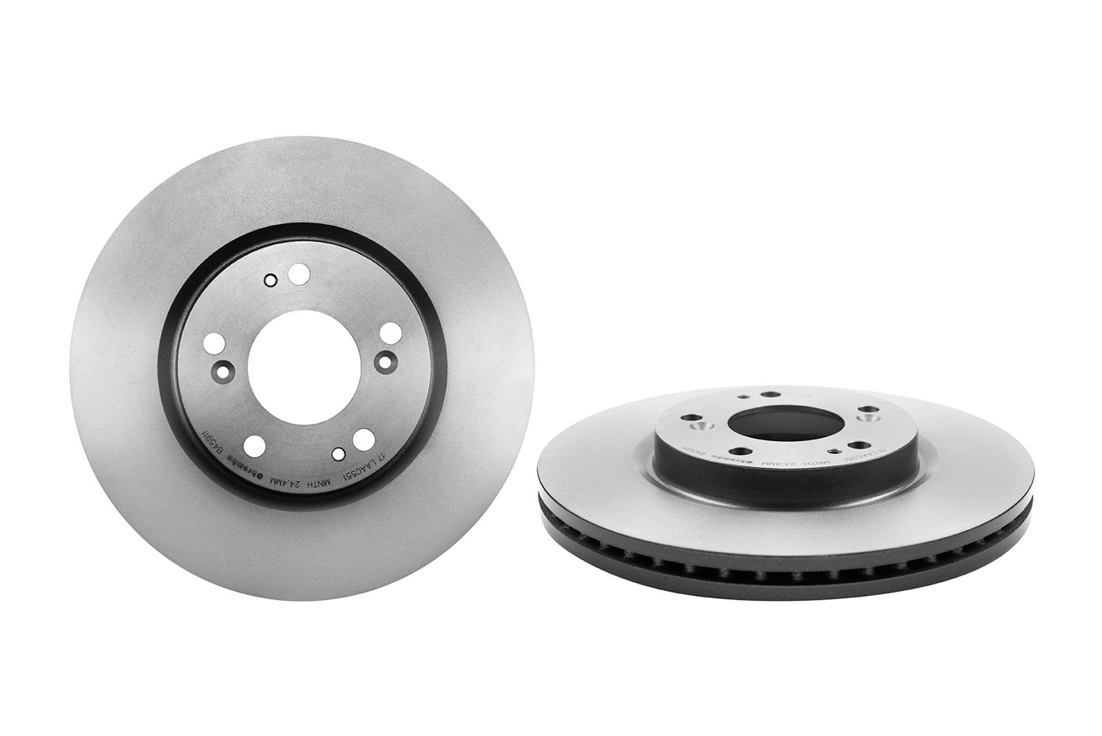 Brembo Premium UV Coated Brake Rotors 09.B459.11
