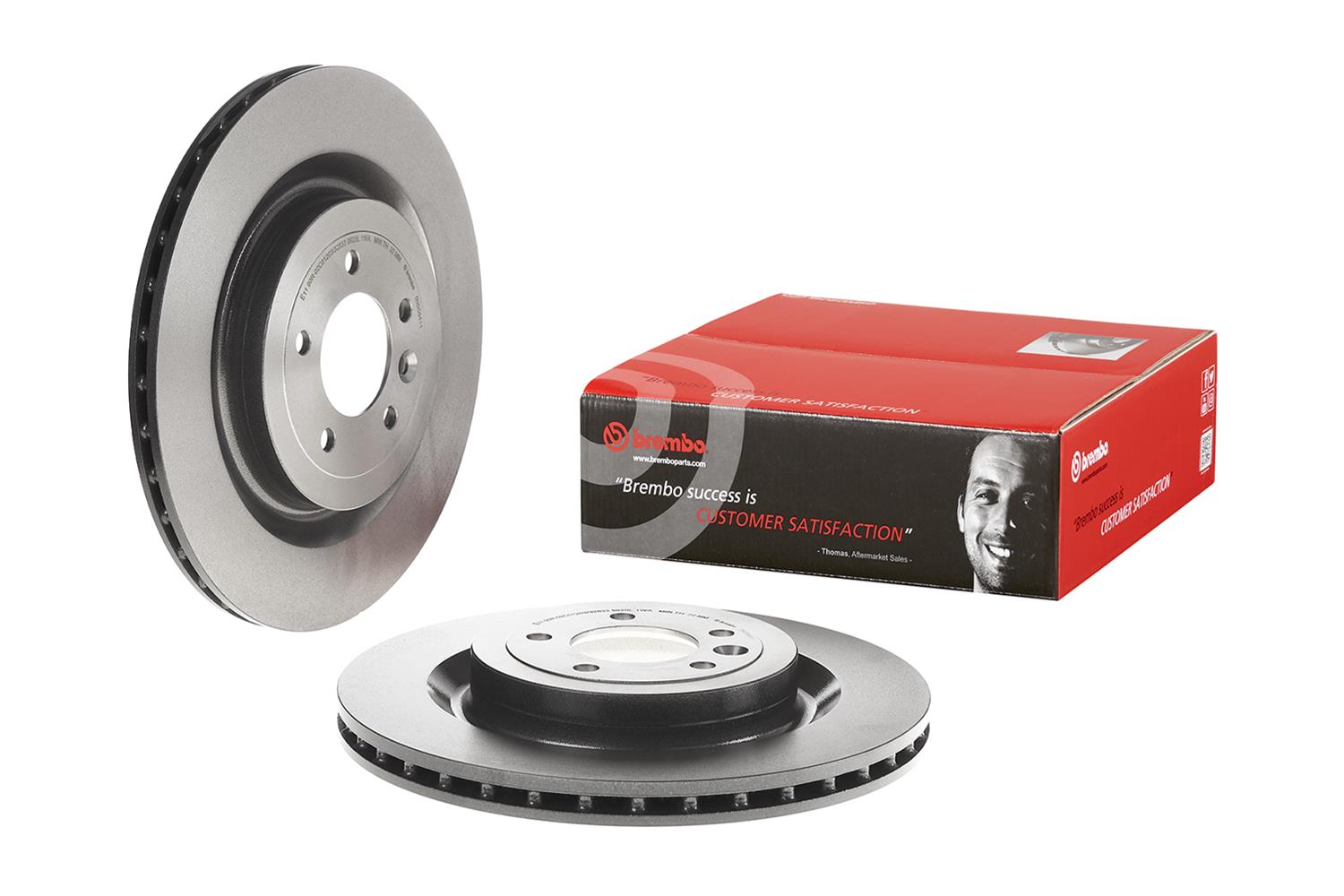 Brembo Premium UV Coated Brake Rotors 09.B504.11