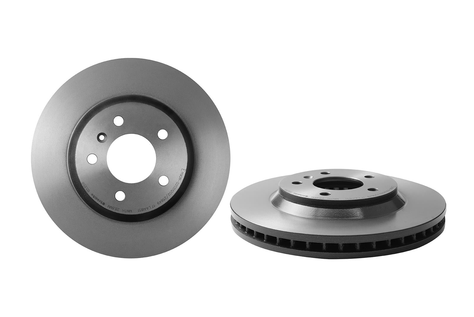 Brembo Premium UV Coated Brake Rotors 09.B535.11