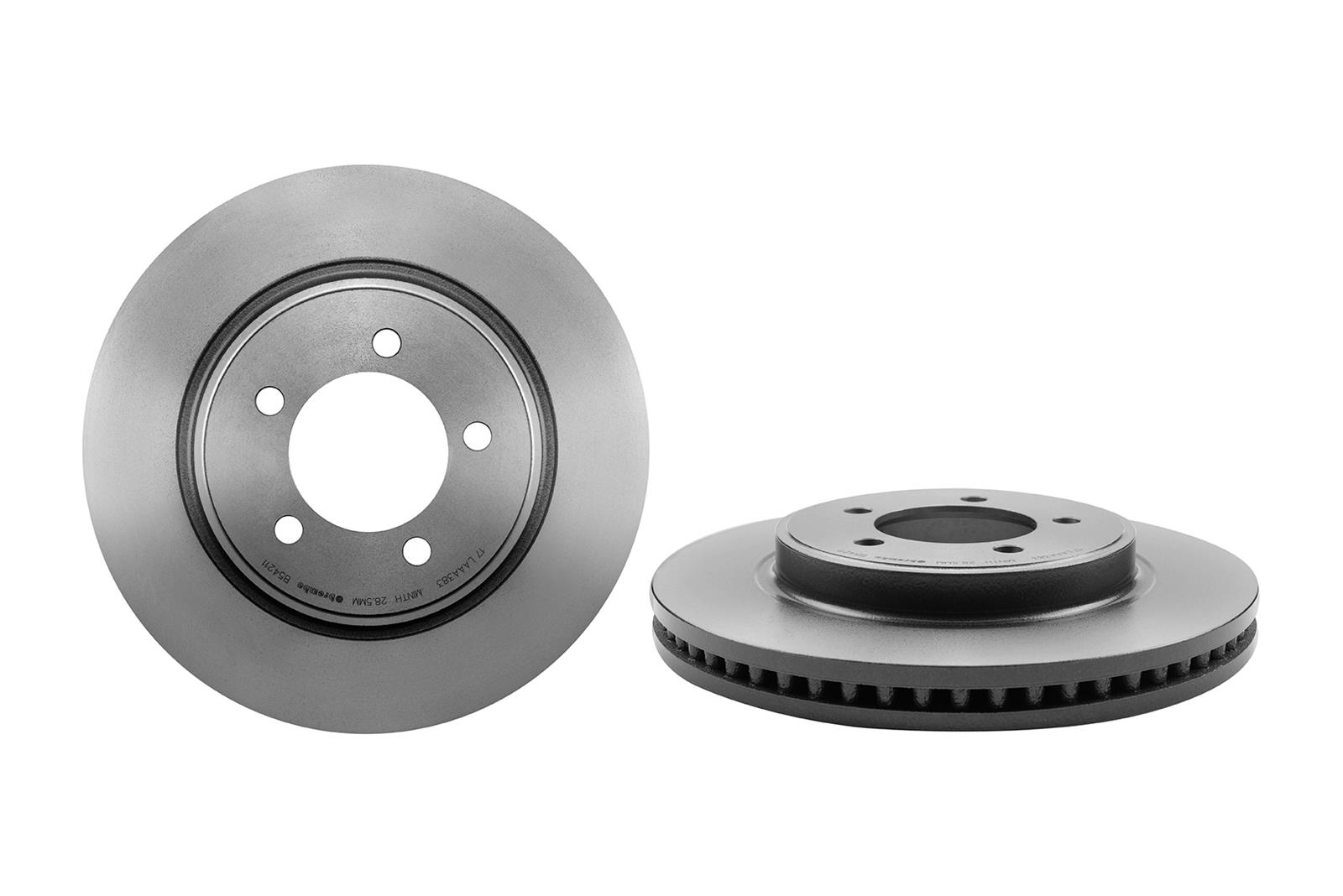 Brembo Premium UV Coated Brake Rotors 09.B542.11