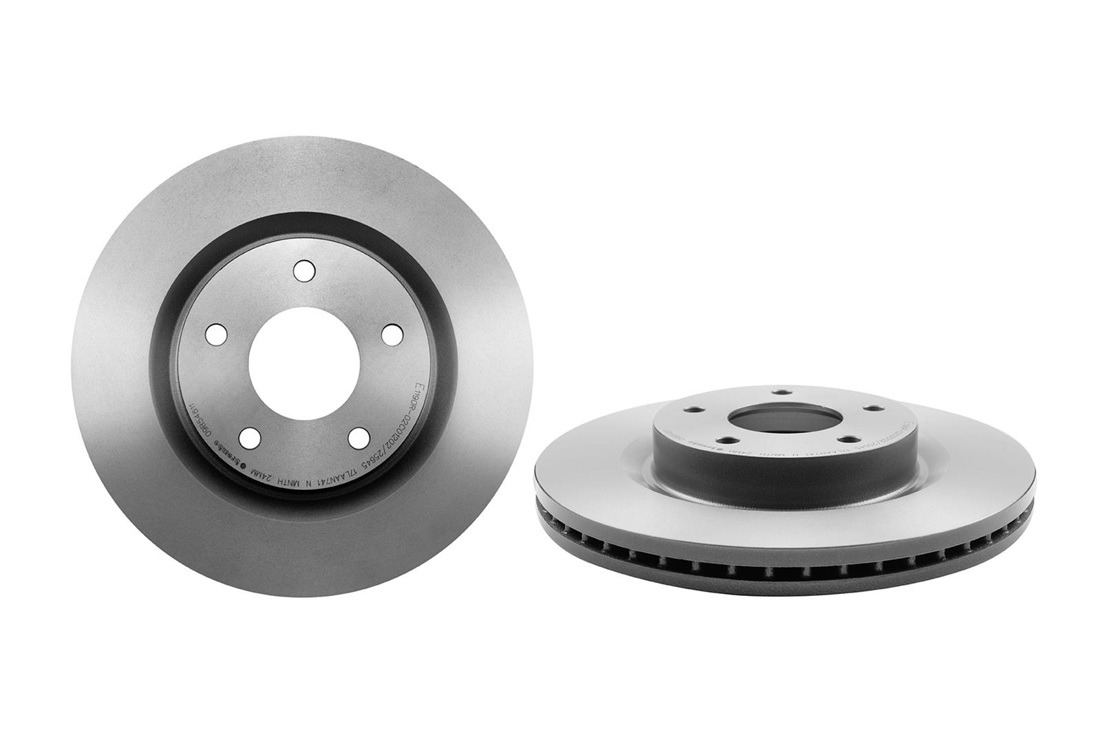 Brembo Premium UV Coated Brake Rotors 09.B546.11