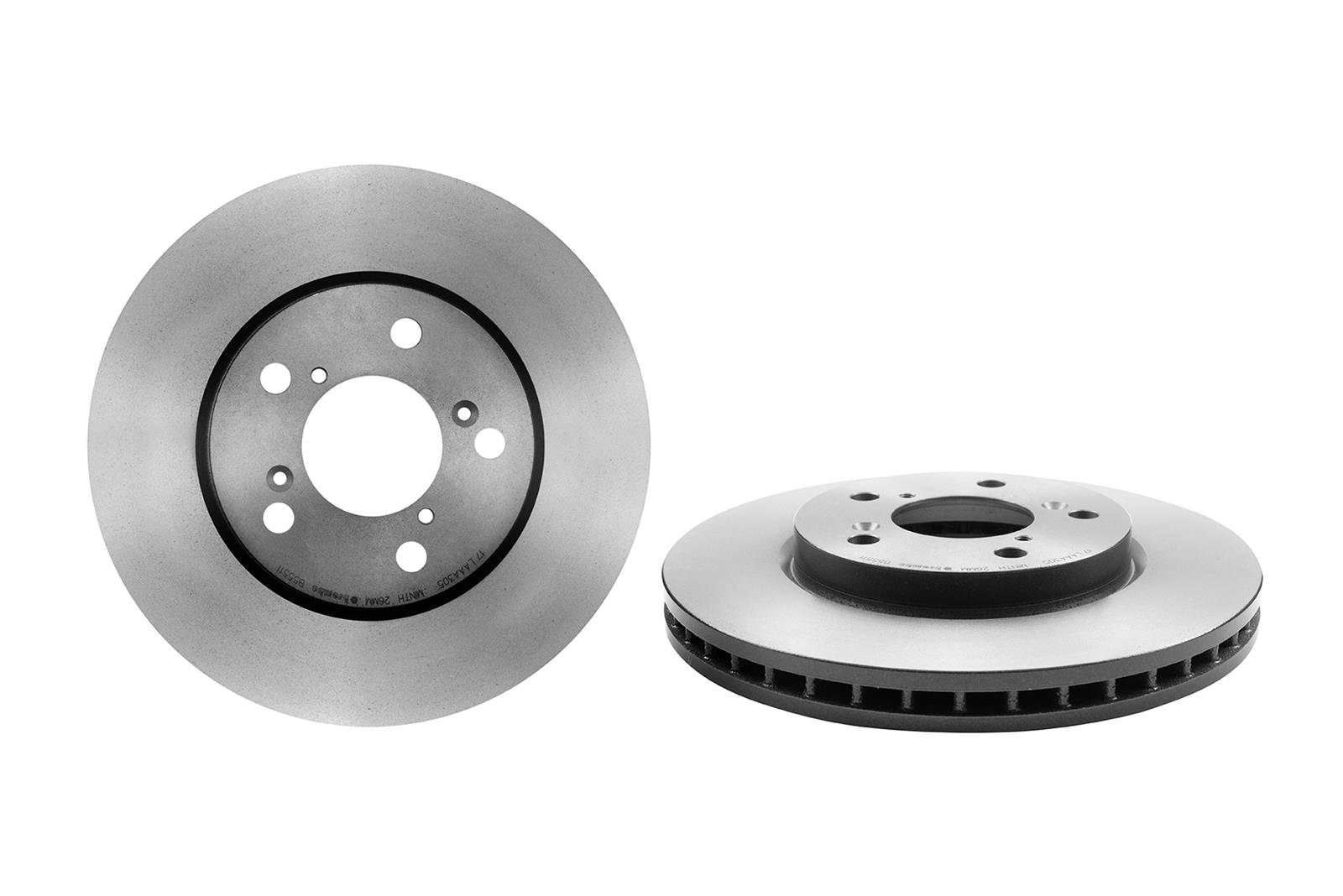 Brembo Premium UV Coated Brake Rotors 09.B555.11