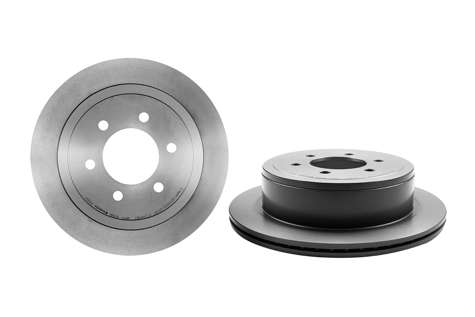 Brembo Premium UV Coated Brake Rotors 09.B595.11