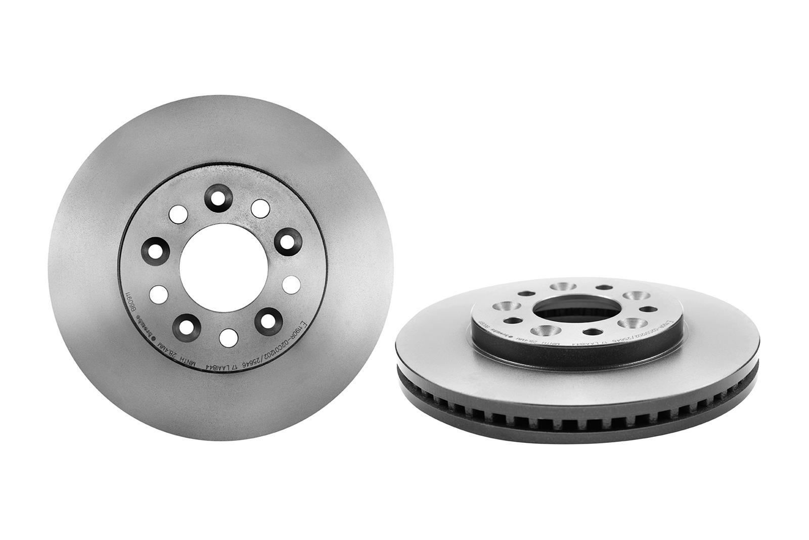 Brembo Premium UV Coated Brake Rotors 09.B609.11