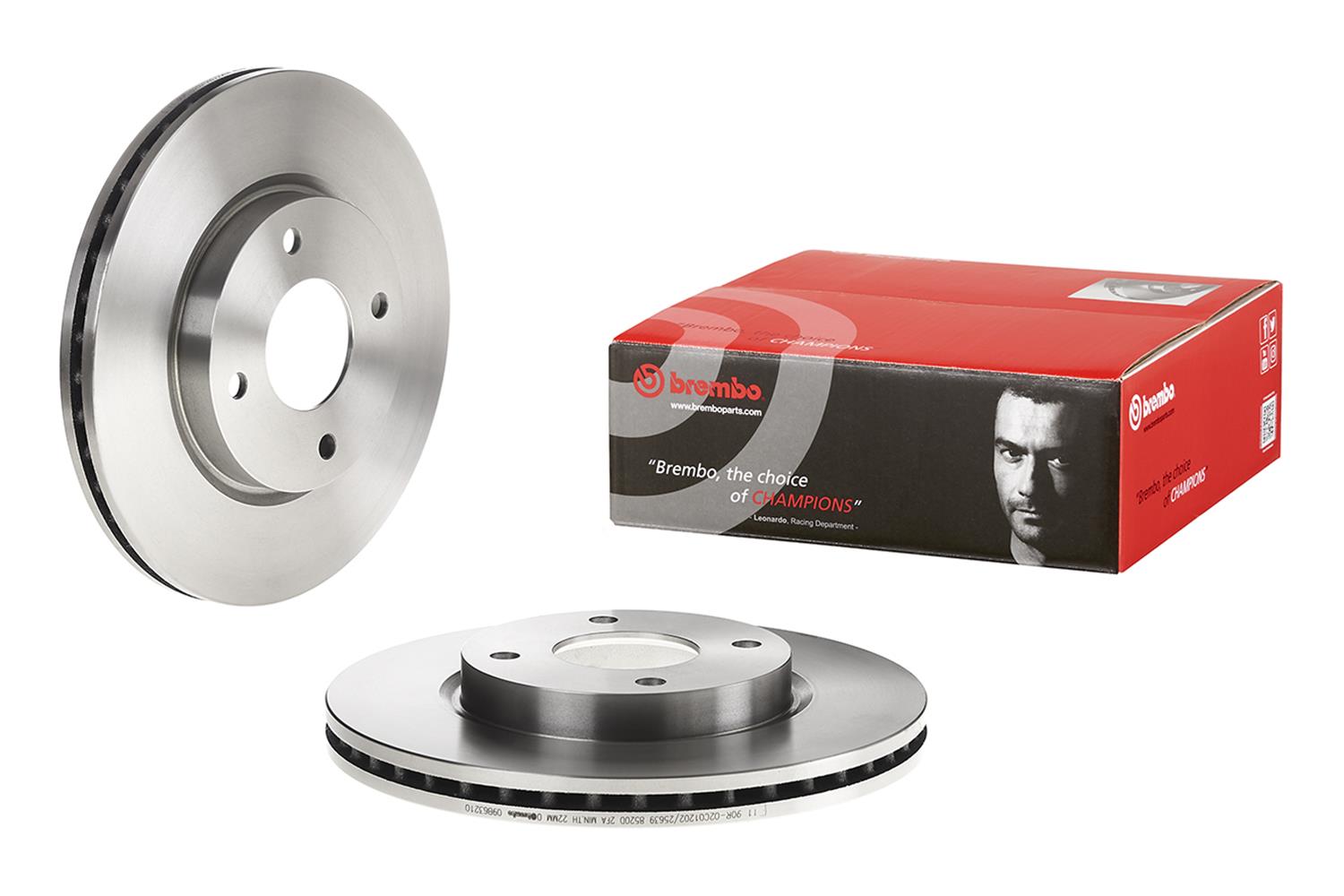 Brembo Premium UV Coated Brake Rotors 09.B632.10