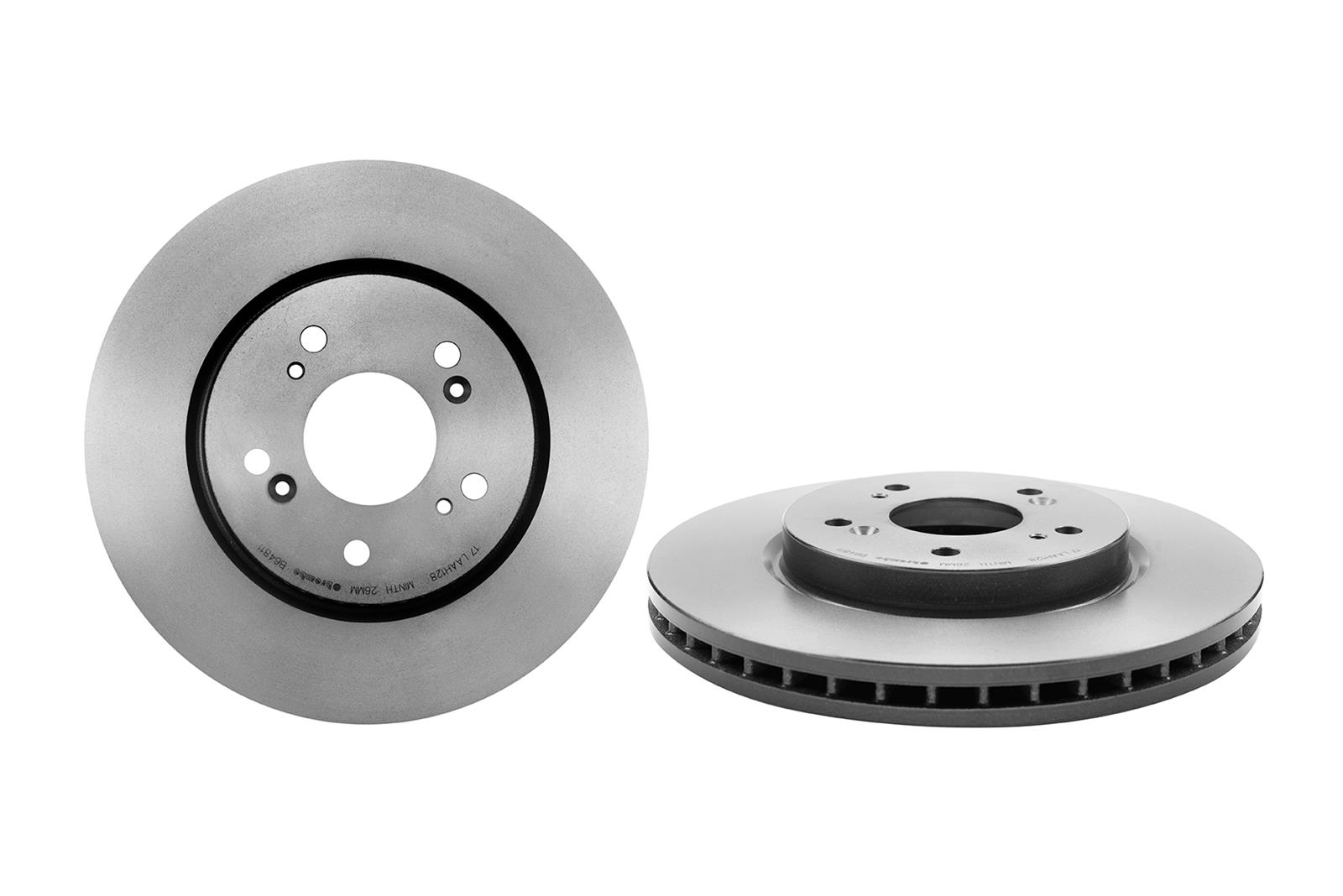 Brembo Premium UV Coated Brake Rotors 09.B648.11