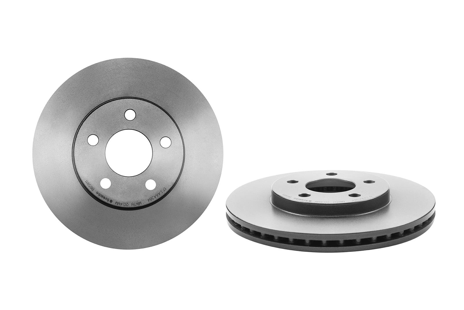 Brembo Premium UV Coated Brake Rotors 09.B659.11