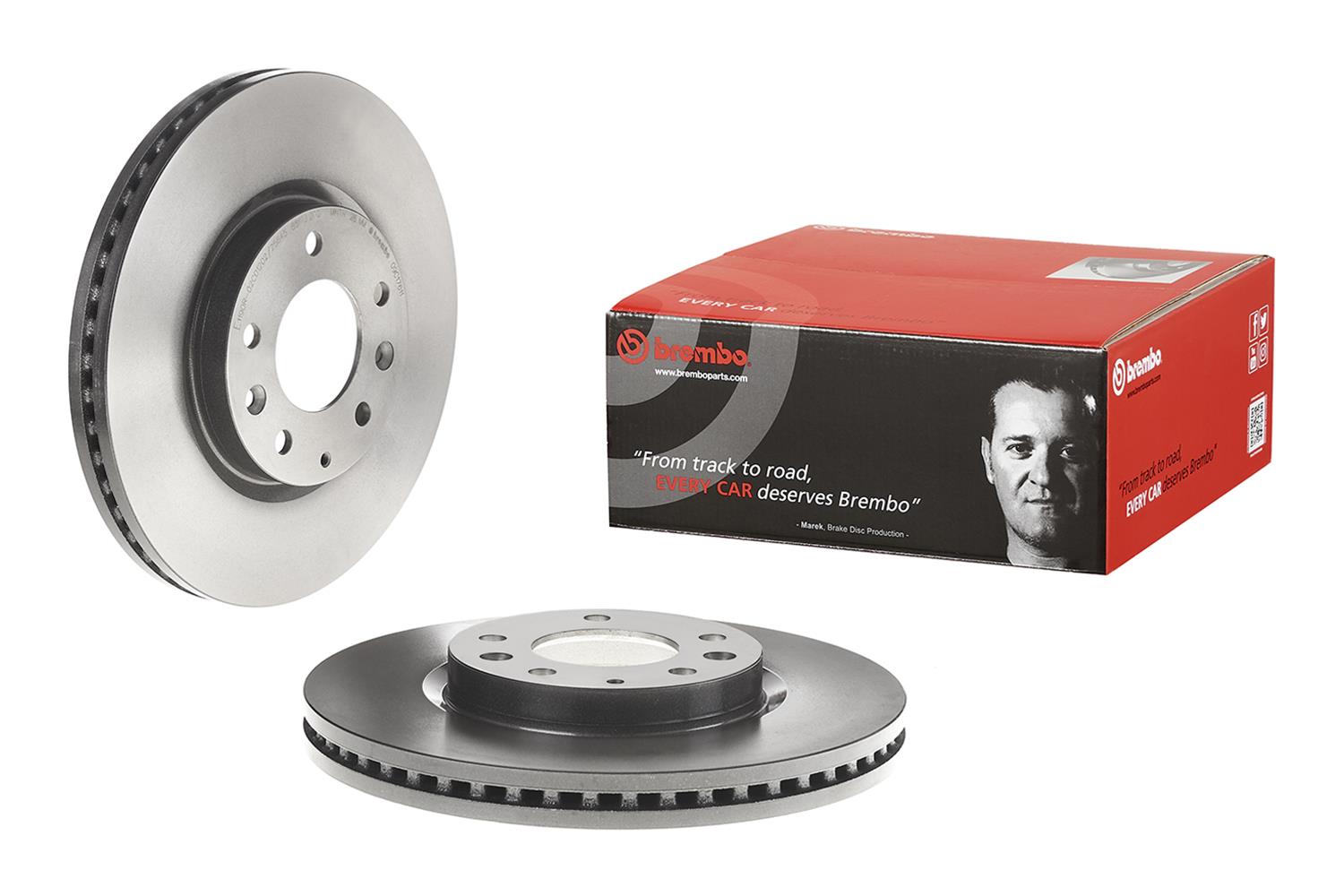 Brembo Premium UV Coated Brake Rotors 09.C176.11