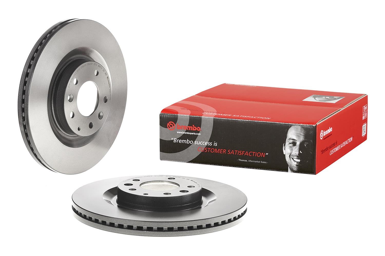 Brembo Premium UV Coated Brake Rotors 09.C177.11