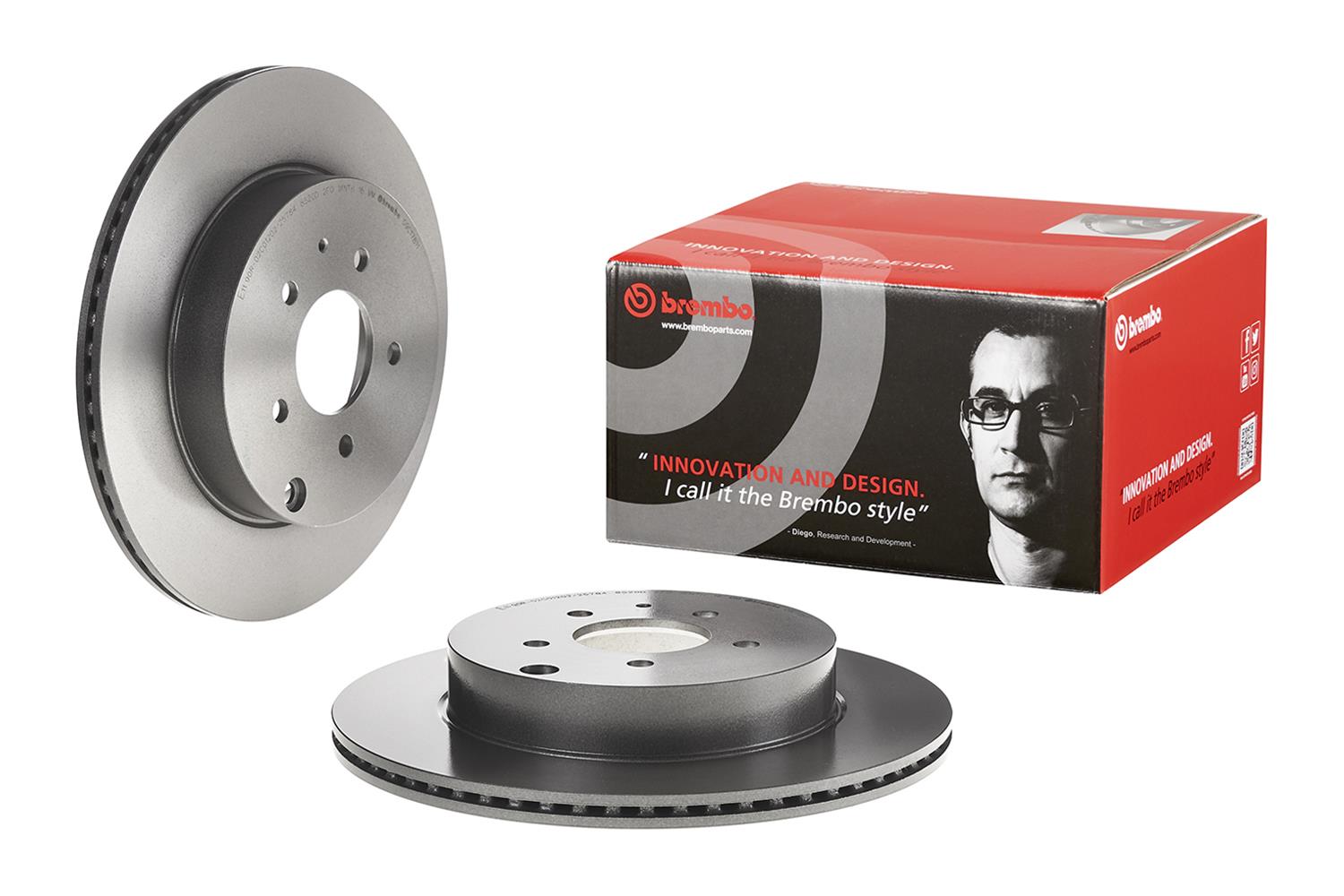 Brembo Premium UV Coated Brake Rotors 09.C178.11
