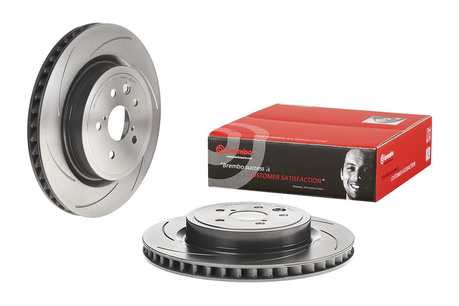 Brembo Premium UV Coated Brake Rotors 09.C181.11