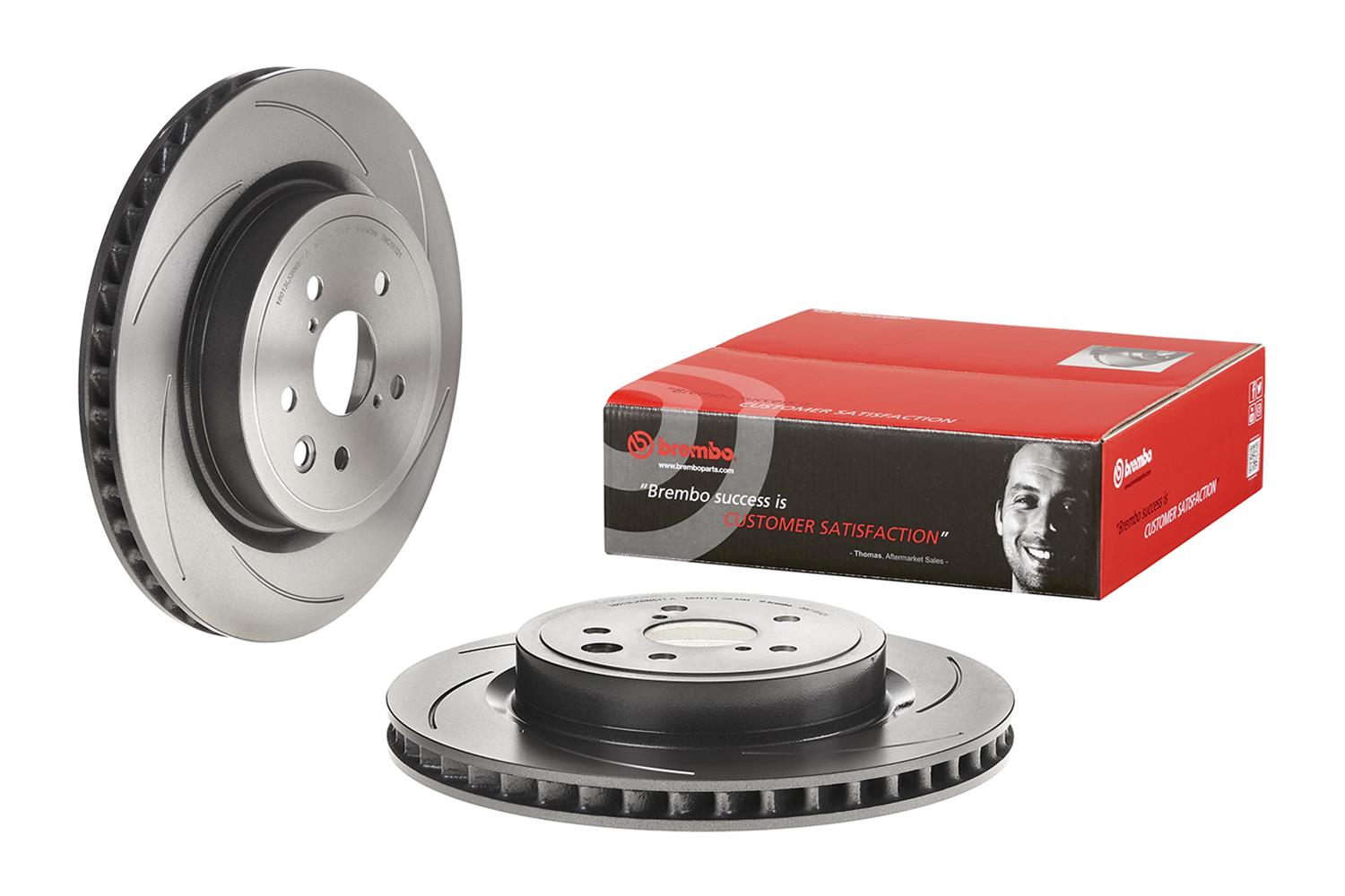 Brembo Premium UV Coated Brake Rotors 09.C181.21