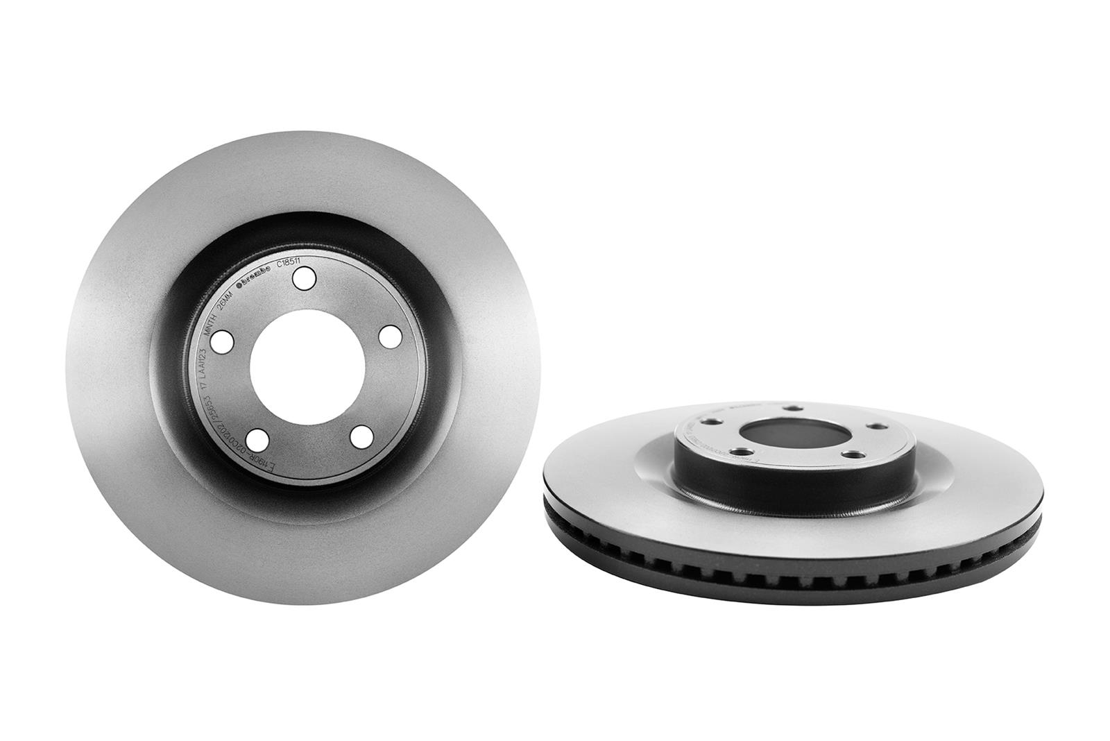 Brembo Premium UV Coated Brake Rotors 09.C185.11