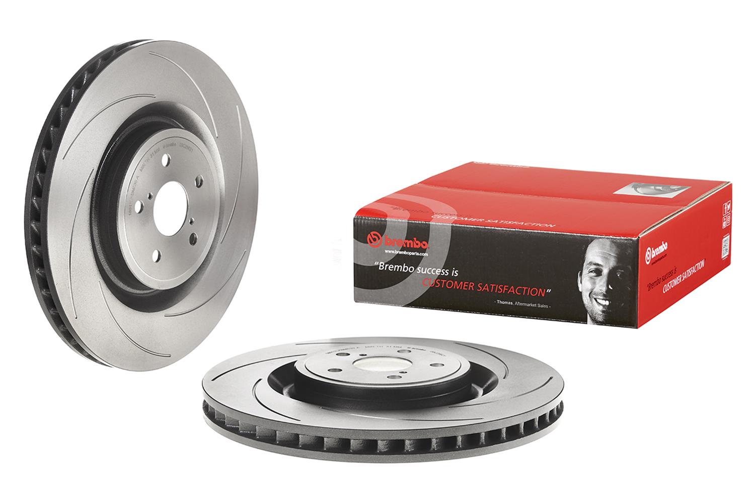 Brembo Premium UV Coated Brake Rotors 09.C266.21