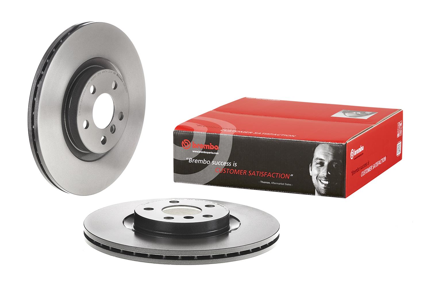 Brembo Premium UV Coated Brake Rotors 09.C351.11