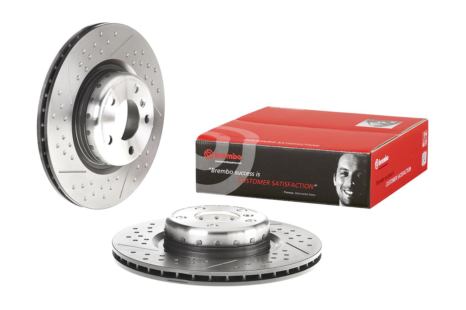 Brembo Premium UV Coated Brake Rotors 09.C400.13