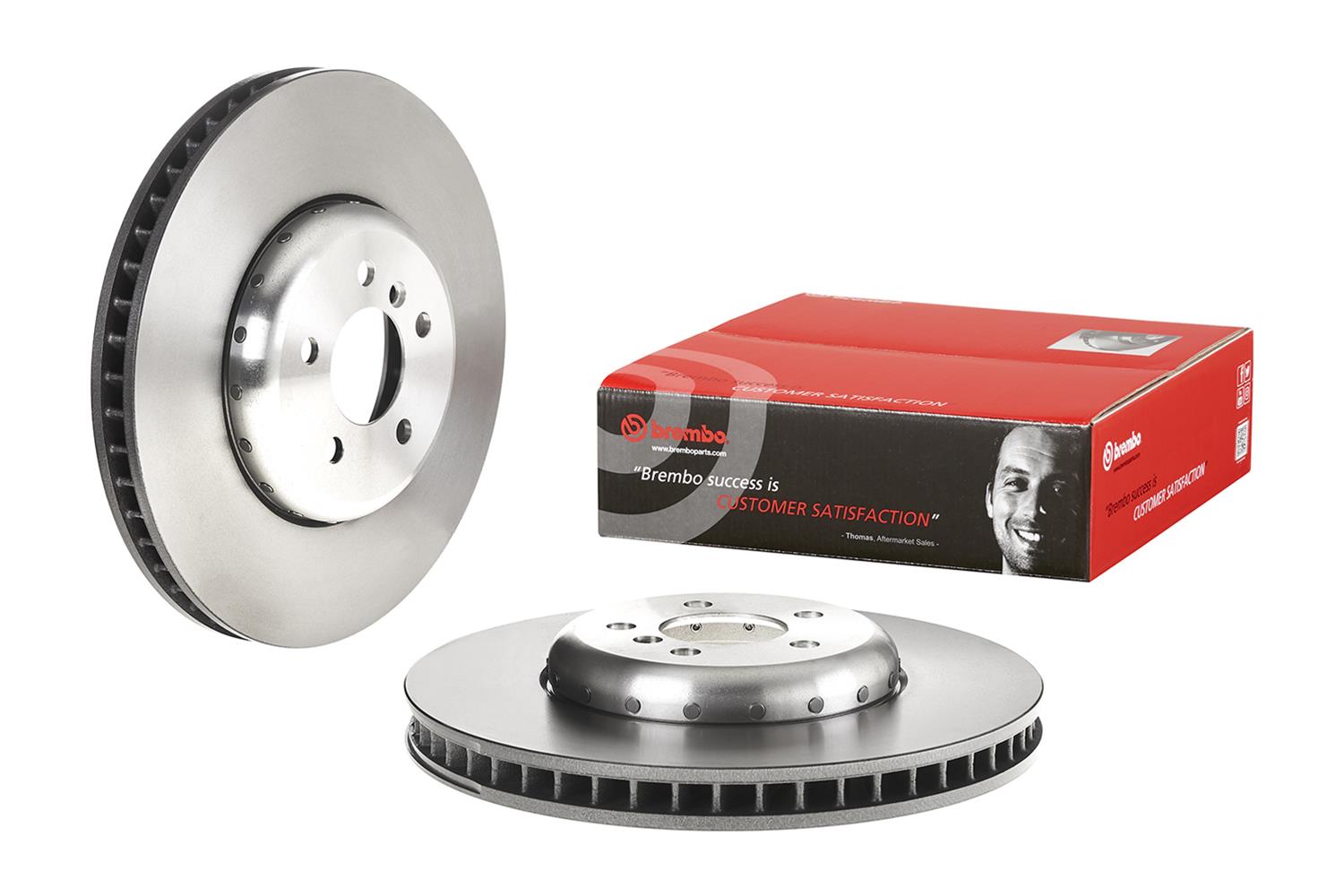 Brembo Premium UV Coated Brake Rotors 09.C407.13